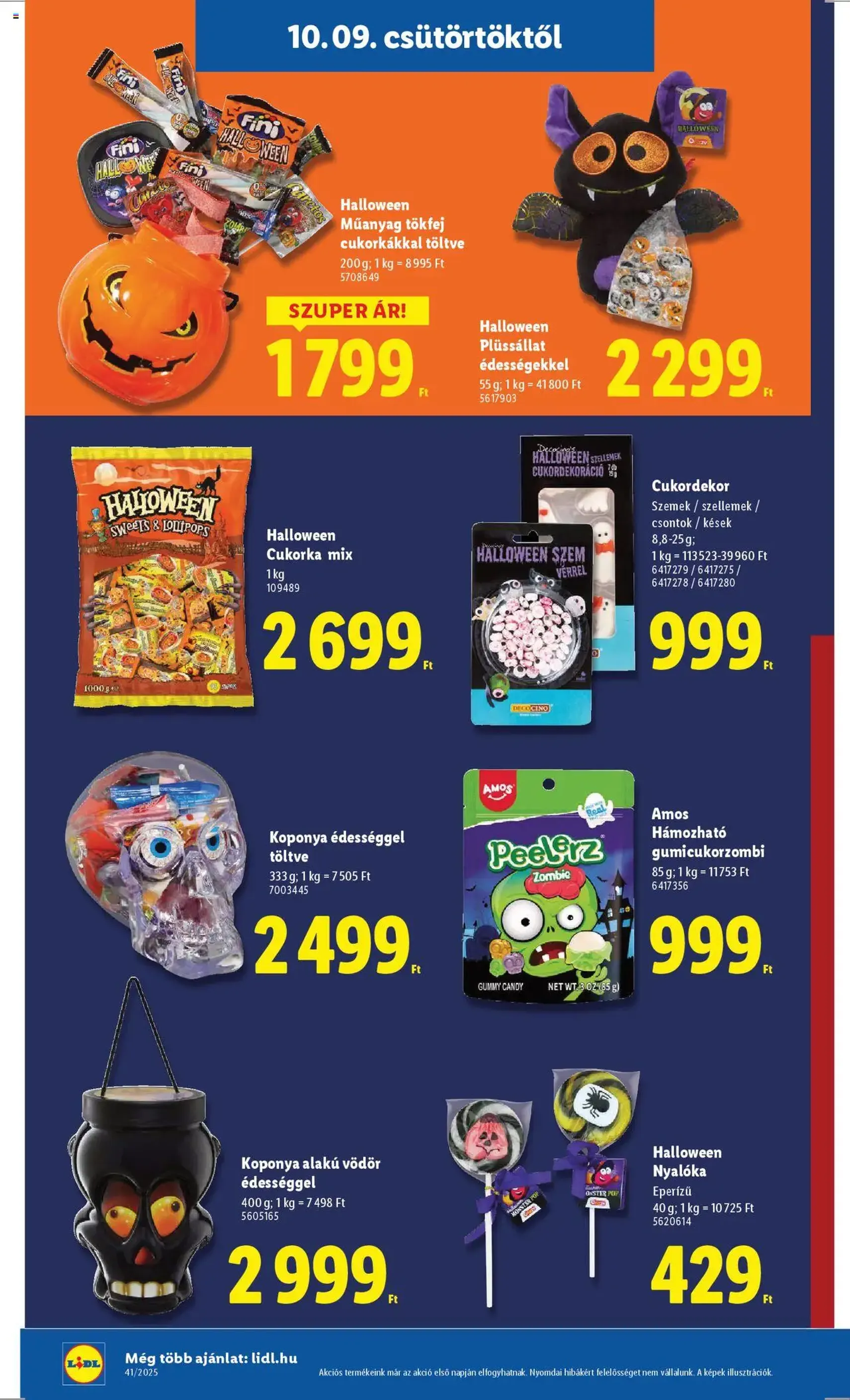 Lidl Akciós újság - 2025.10.09. érvényes szórólap 20 oldal 64 oldalból