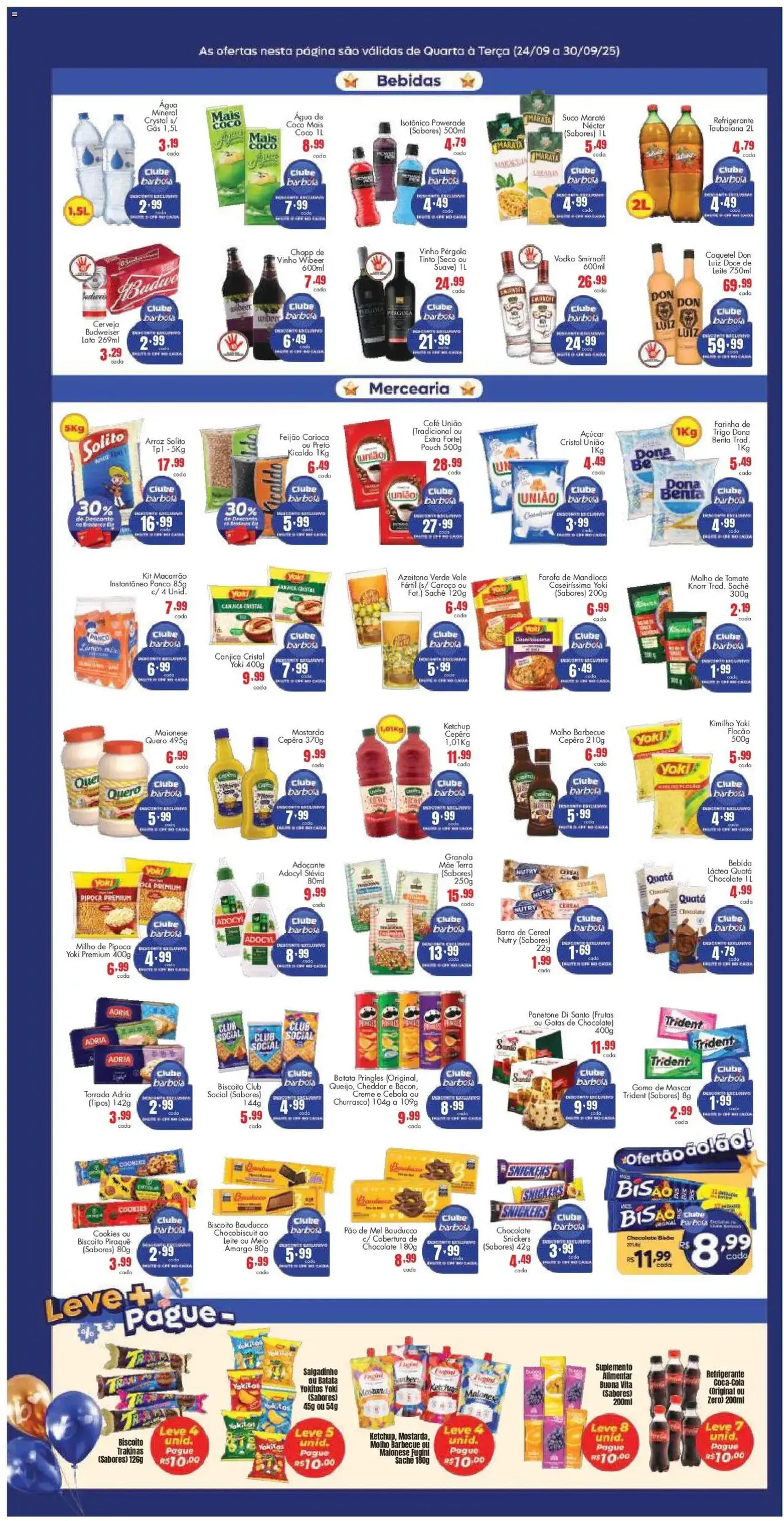 Barbosa Supermercados - Ofertas da semana - folheto válido a partir de 24/09/2025 página 3 de 4