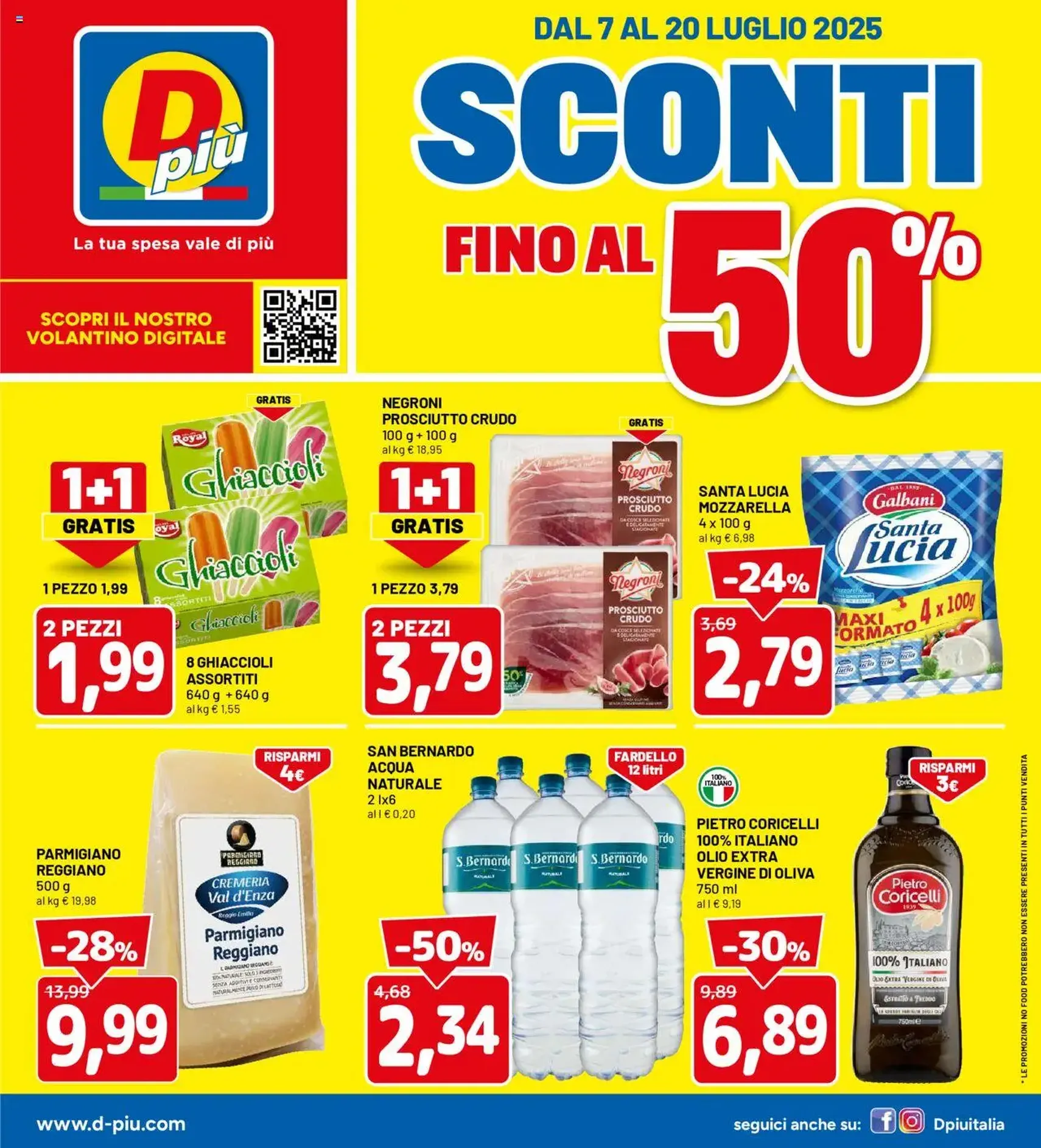 Volantino D Più - volantino valido dal 07/07/2025 pagina 1 di 20 Volantino D Più - volantino valido dal 07/07/2025 pagina 1 di 20