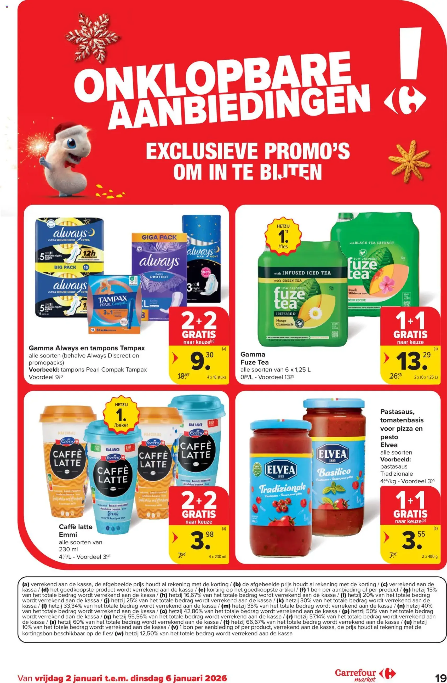 Carrefour market folder week 1 - geldige folder vanaf 02/01/2026 pagina 19 van 20