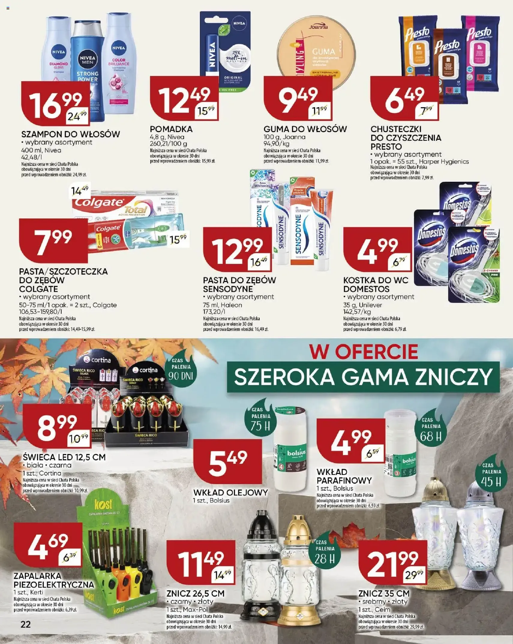 Chata Polska Gazetka - ważny gazetka od 23.10.2025 strona 22 z 26 Chata Polska Gazetka - ważny gazetka od 23.10.2025 strona 22 z 26