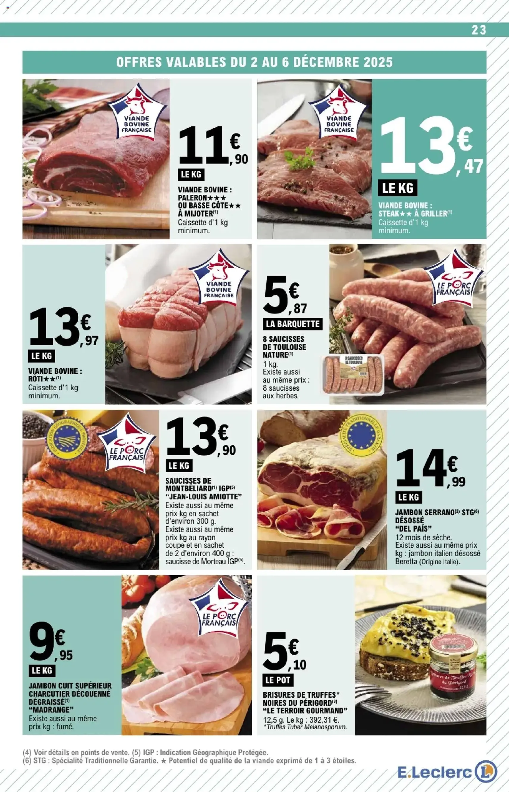 E.Leclerc catalogue semaine 49 - brochure valable à partir du 02/12/2025, page 23 sur 80