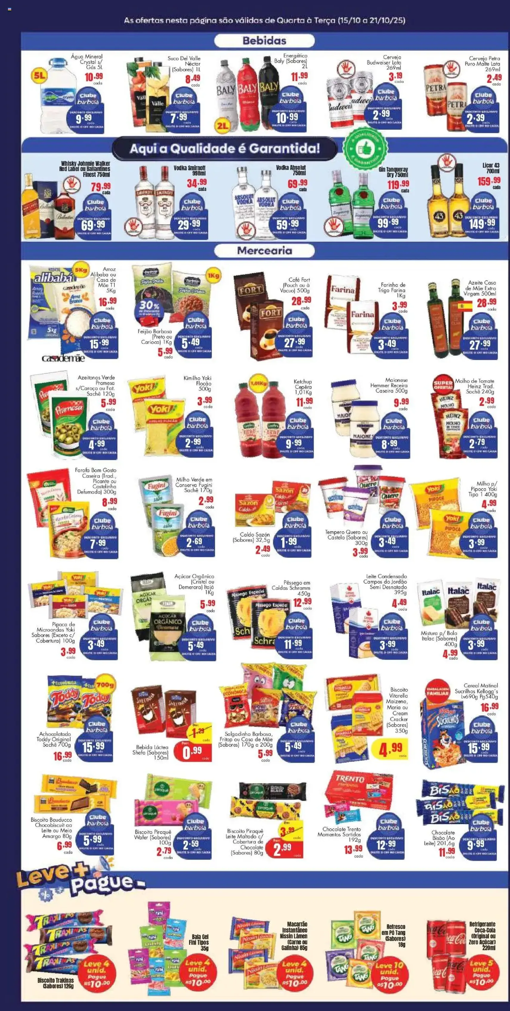 Barbosa Supermercados - Ofertas da semana - folheto válido a partir de 15/10/2025 página 3 de 4