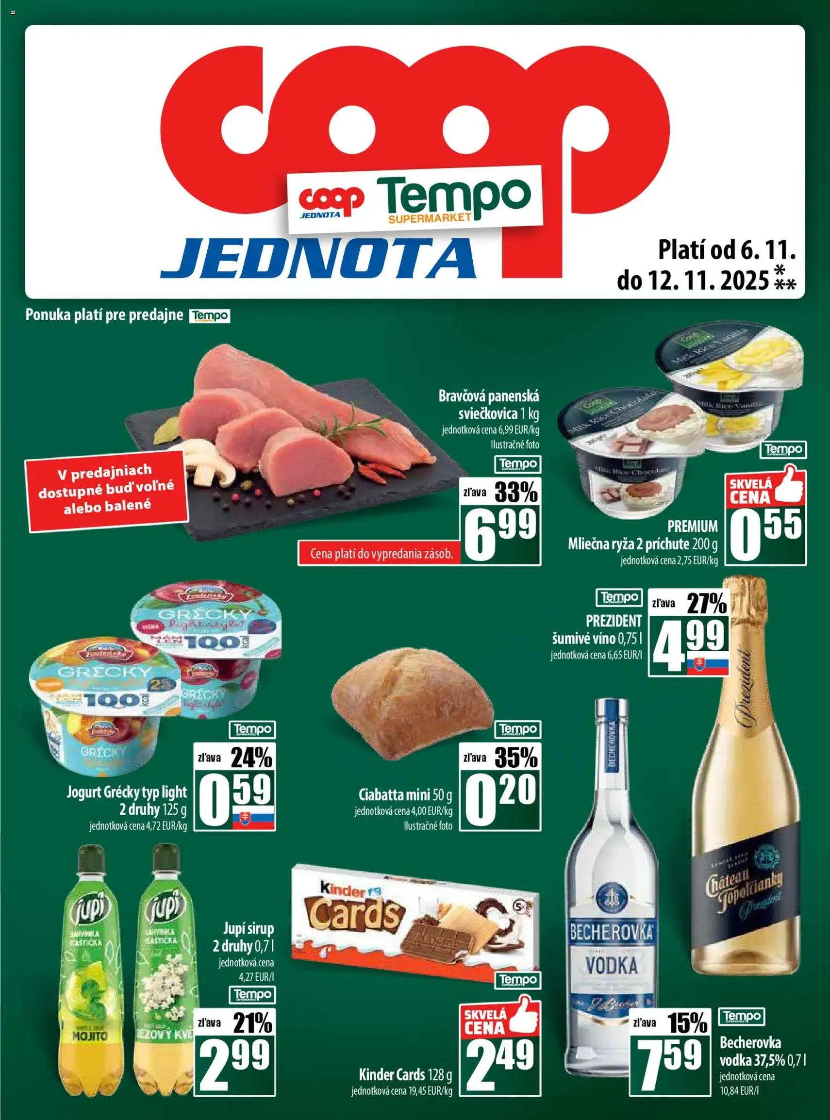 COOP Jednota leták - platný leták od 06.11.2025 strana 25 z 28