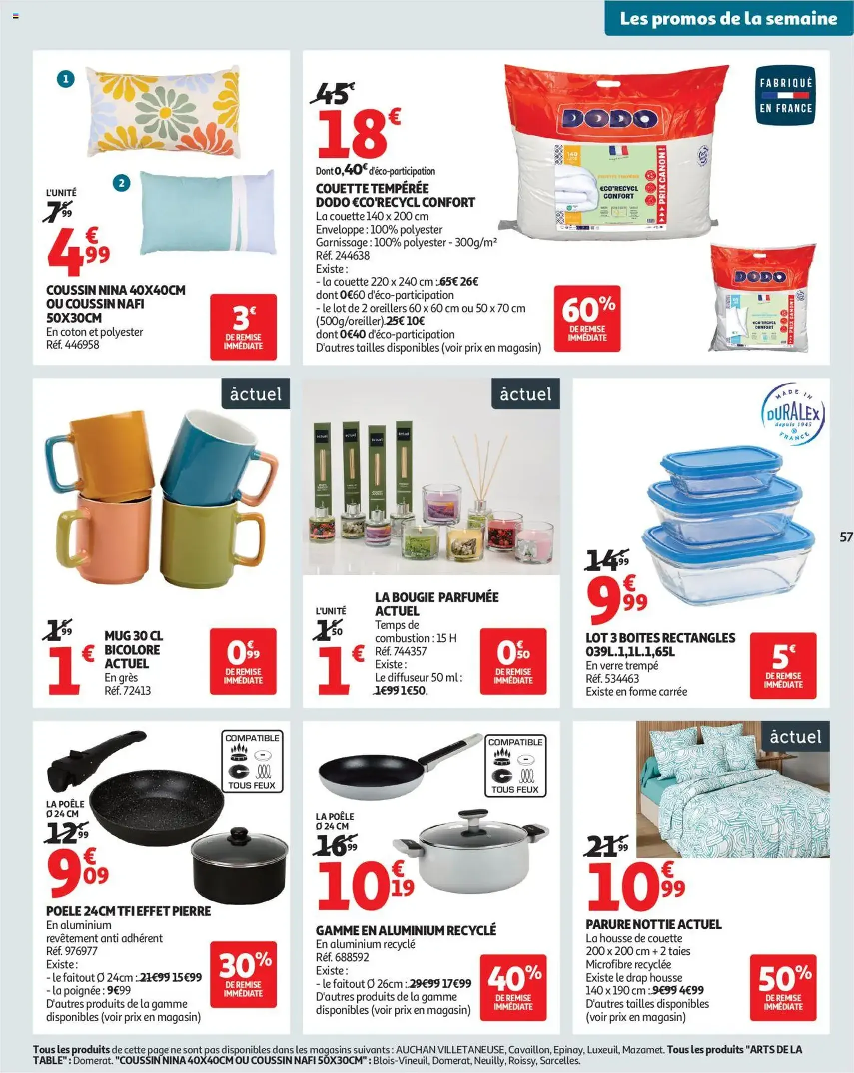 Auchan prospectus - brochure valable à partir du 02/09/2025, page 57 sur 60 Auchan prospectus - brochure valable à partir du 02/09/2025, page 57 sur 60