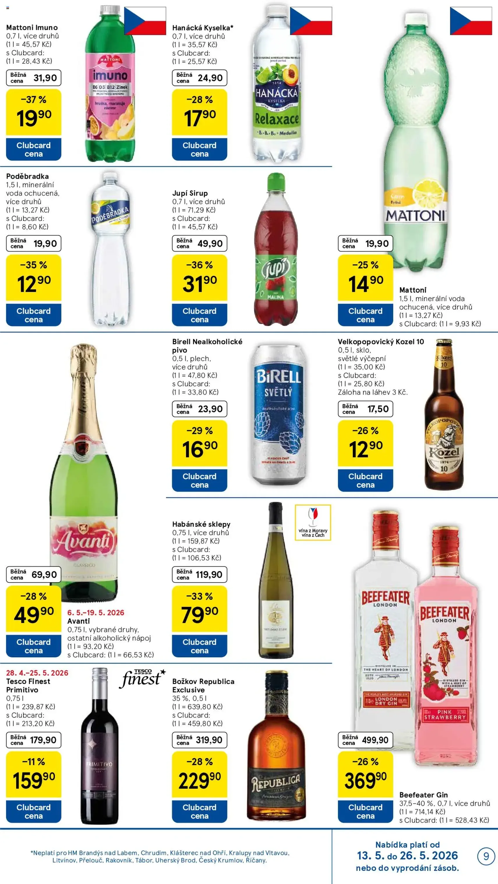 Tesco leták - Hypermarket - platný leták od 13.05.2026 strana 9 z 34