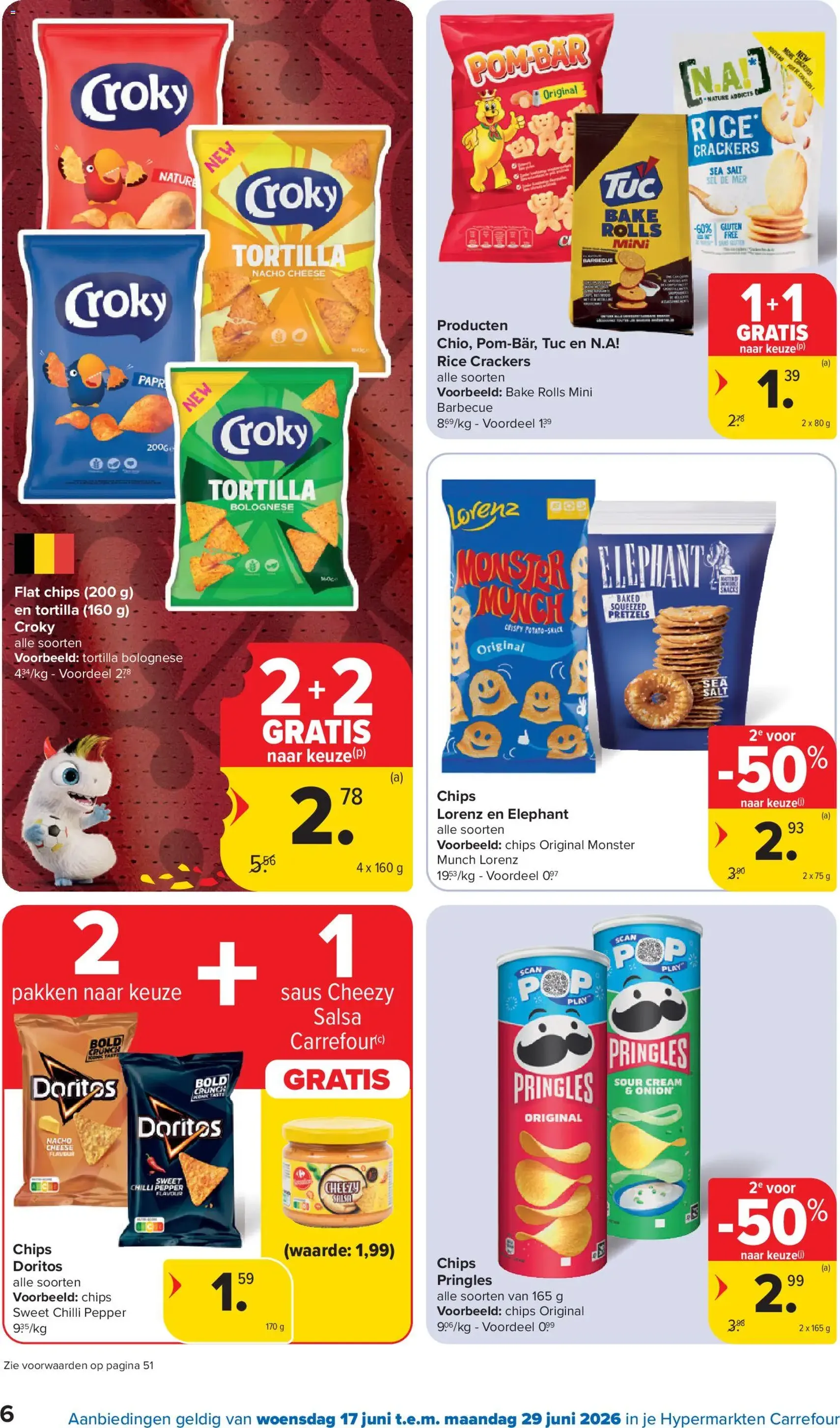 Carrefour Folder week 25 - geldige folder vanaf 17/06/2026 pagina 6 van 57