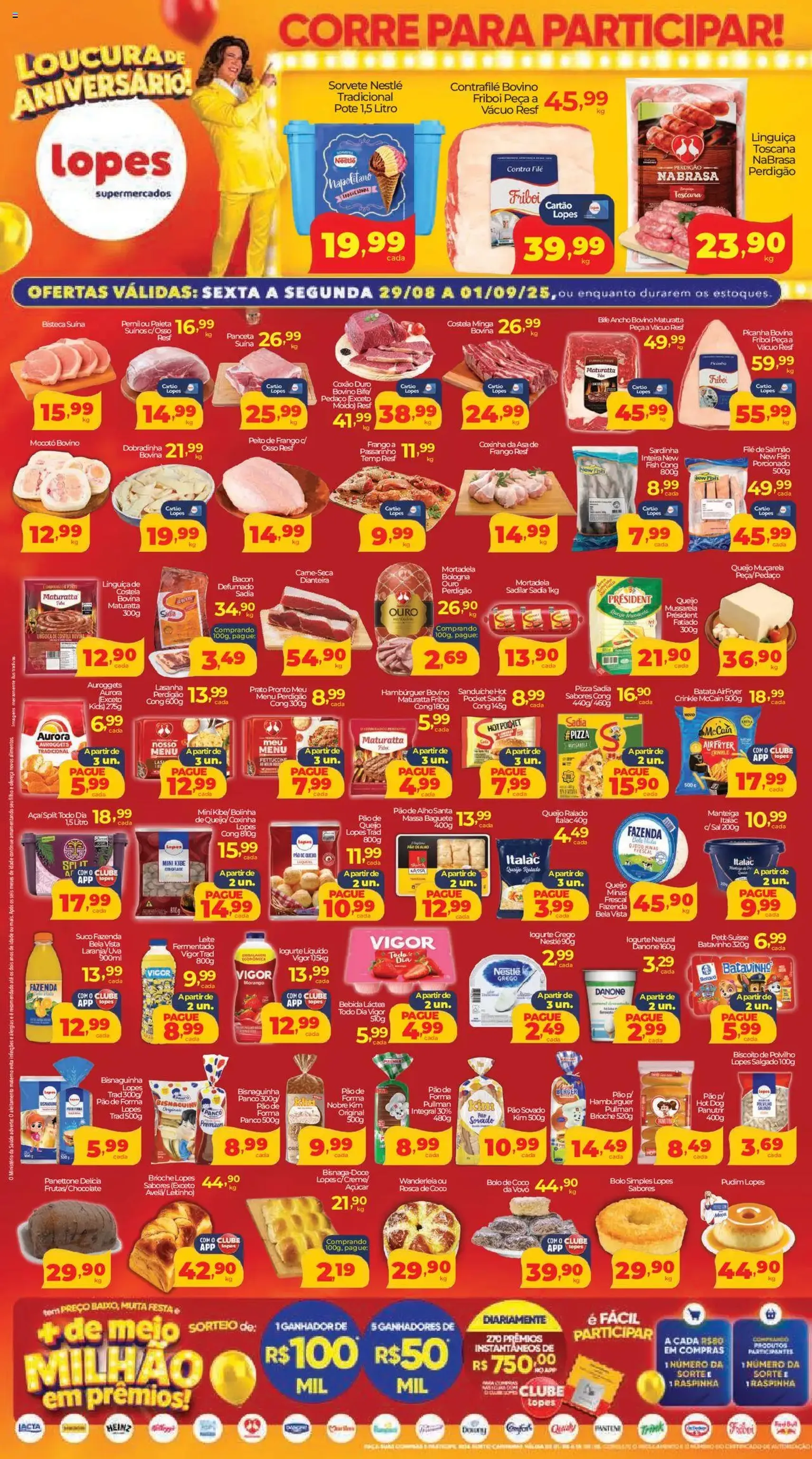 Lopes Supermercados - Ofertas da semana - folheto válido a partir de 29/08/2025 página 2 de 4