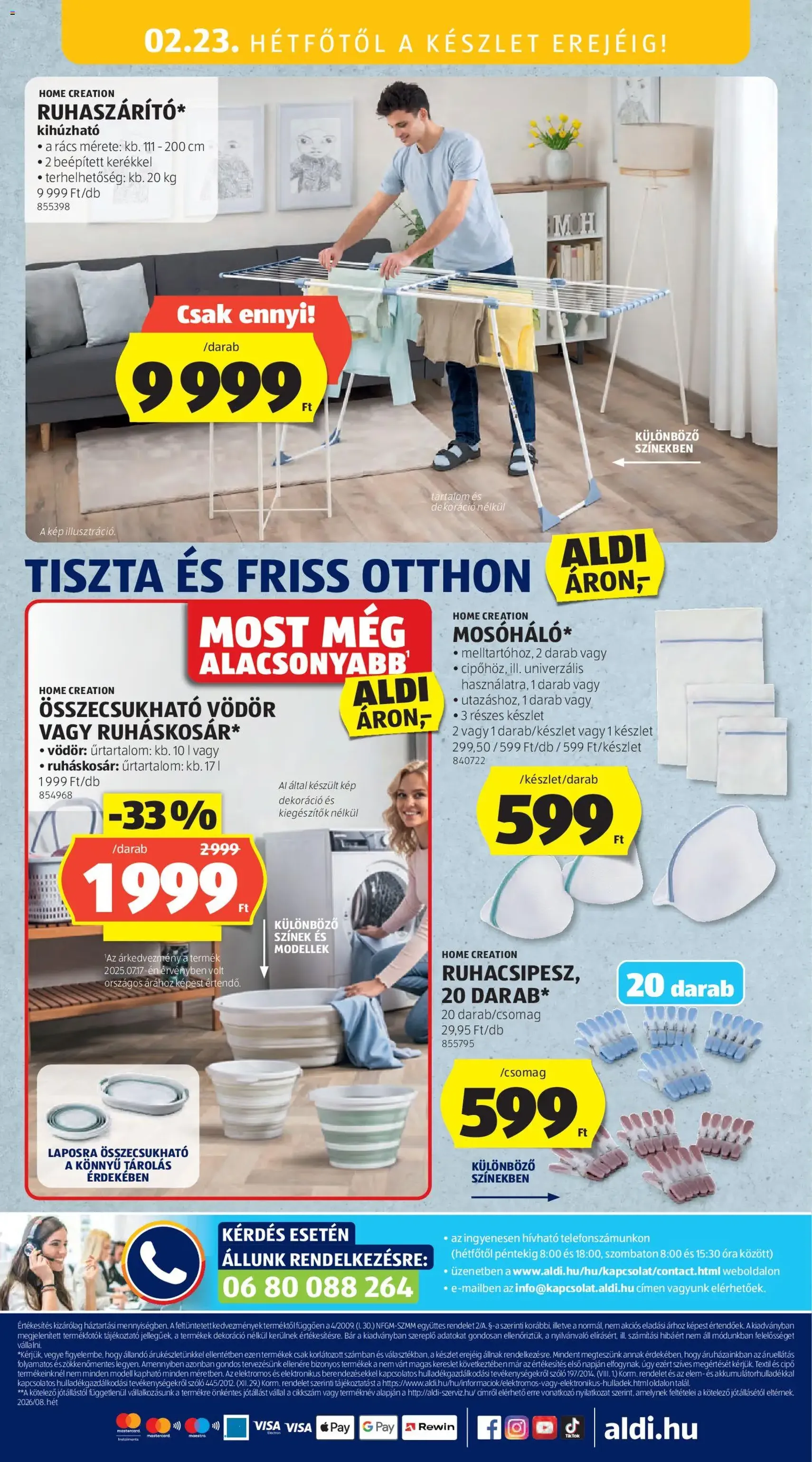 Aldi Akciós újság - 2026.02.19. érvényes szórólap 46 oldal 49 oldalból