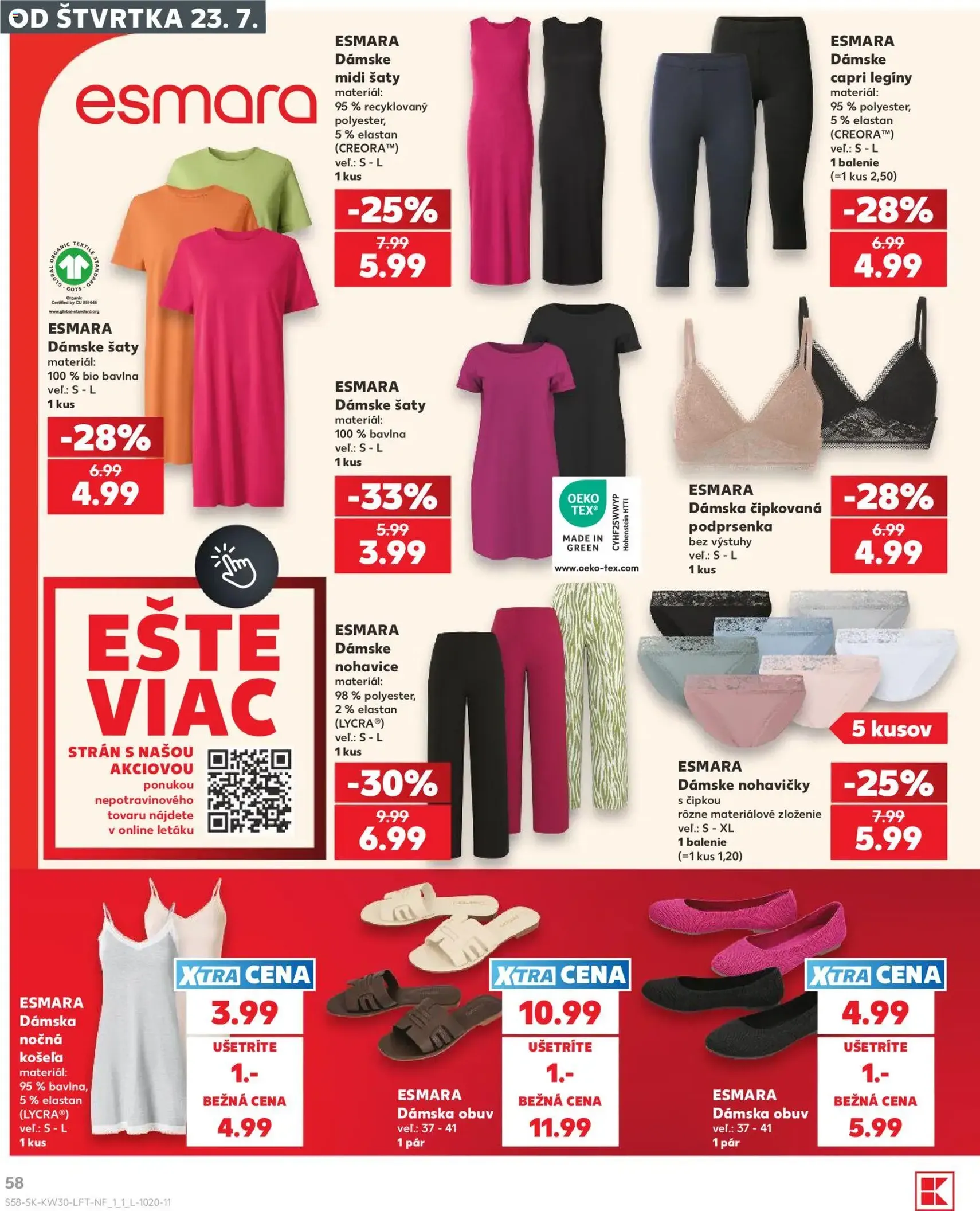 Kaufland leták - platný leták od 23.07.2026 strana 58 z 74