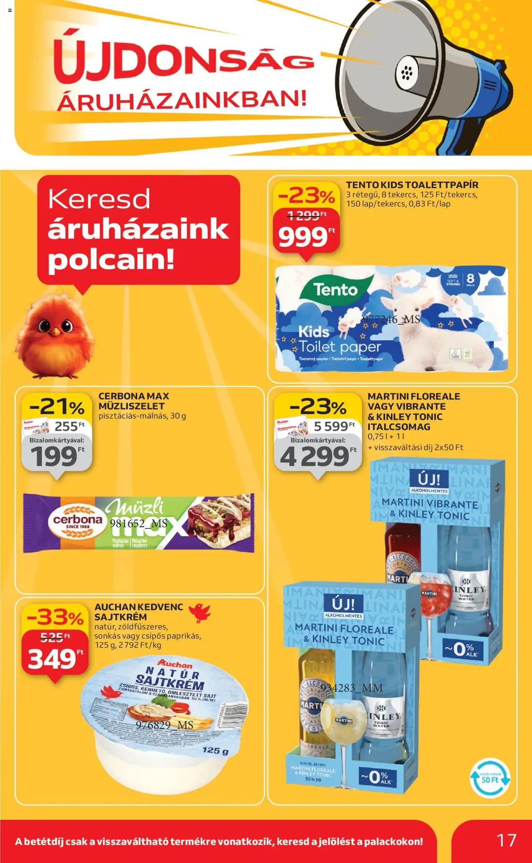 Auchan Akciós újság - 2025.08.28. érvényes szórólap 17 oldal 46 oldalból