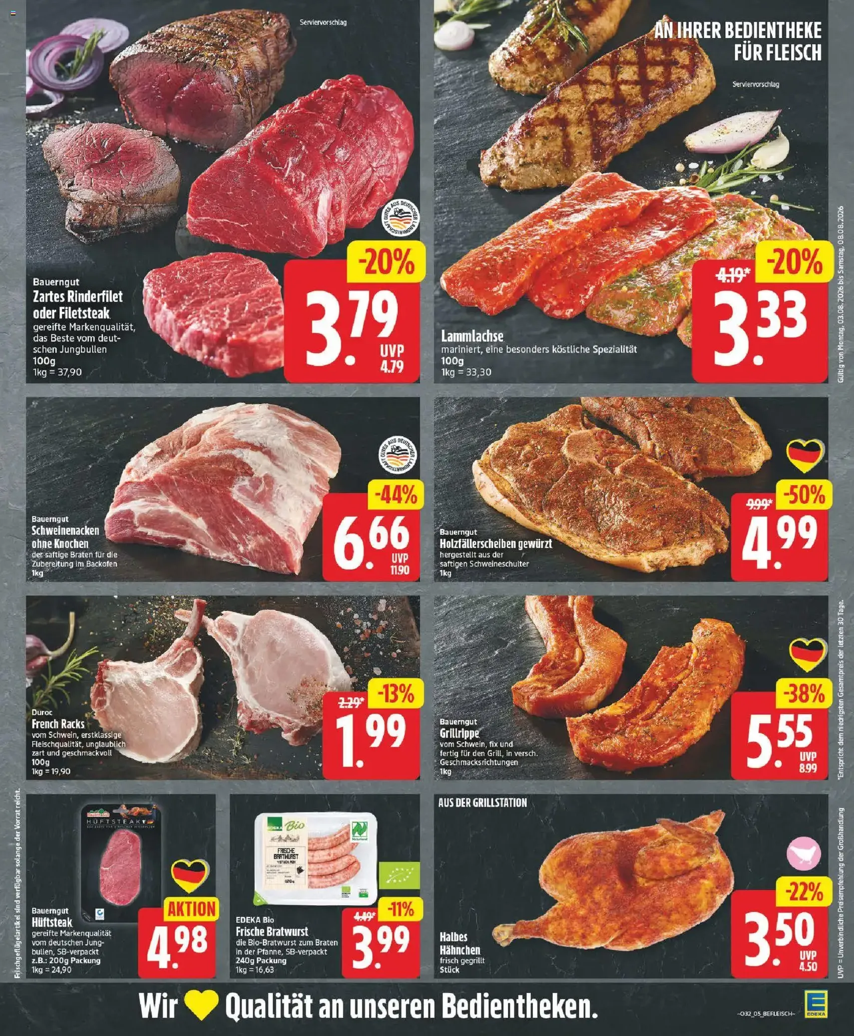 Edeka Prospekt - Gültiger Prospekt ab 03.08.2026, Seite 5 von insgesamt 27