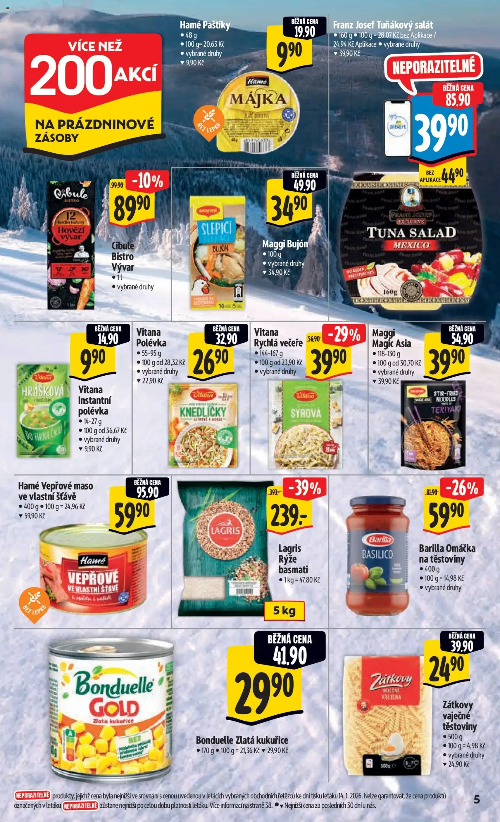 Albert leták - Hypermarket - platný leták od 21.01.2026 strana 10 z 54