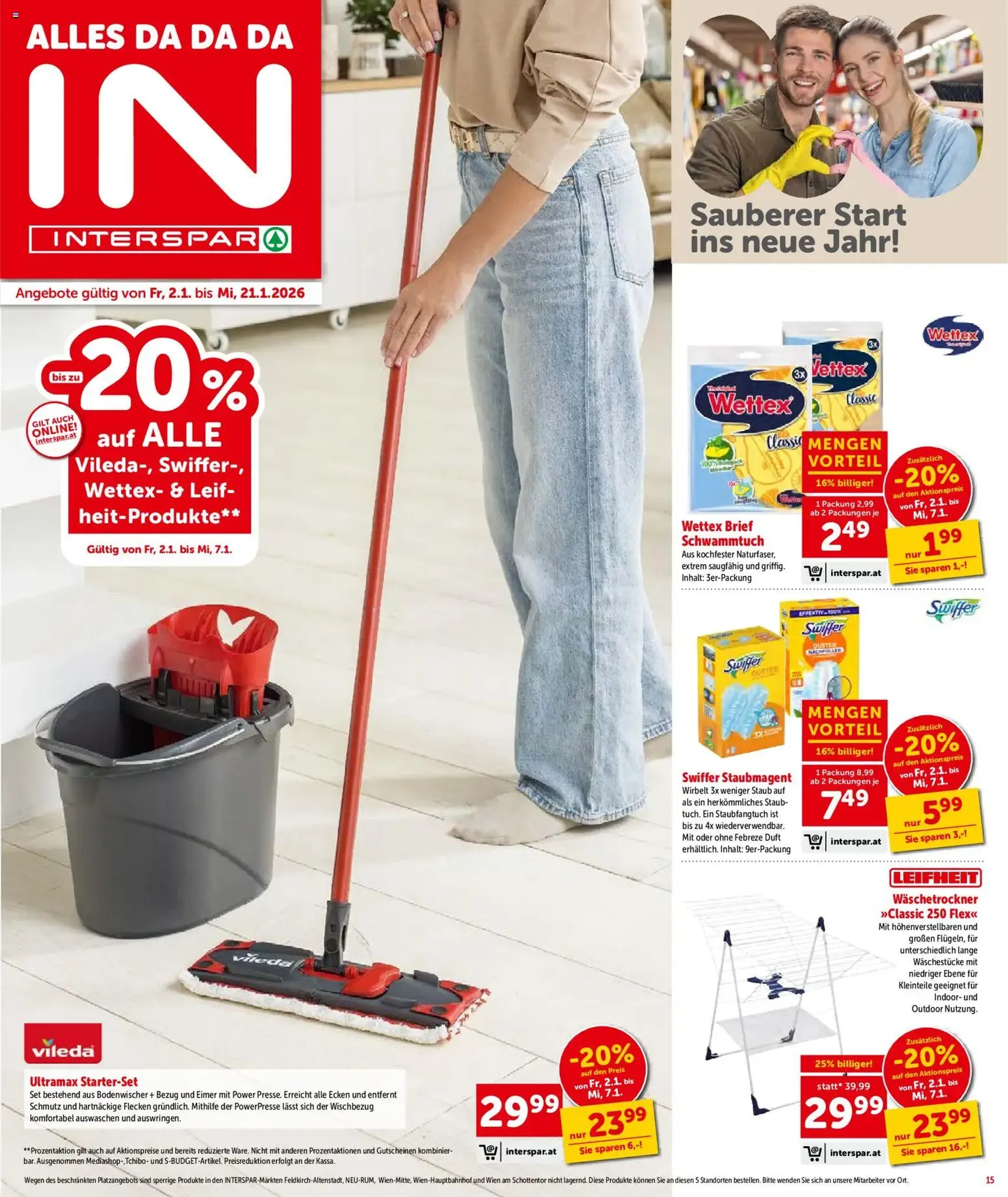 Interspar Flugblatt - Gültiger Prospekt ab 02.01.2026, Seite 15 von insgesamt 24