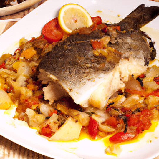 Anteprima ricetta Pesce castagna al forno