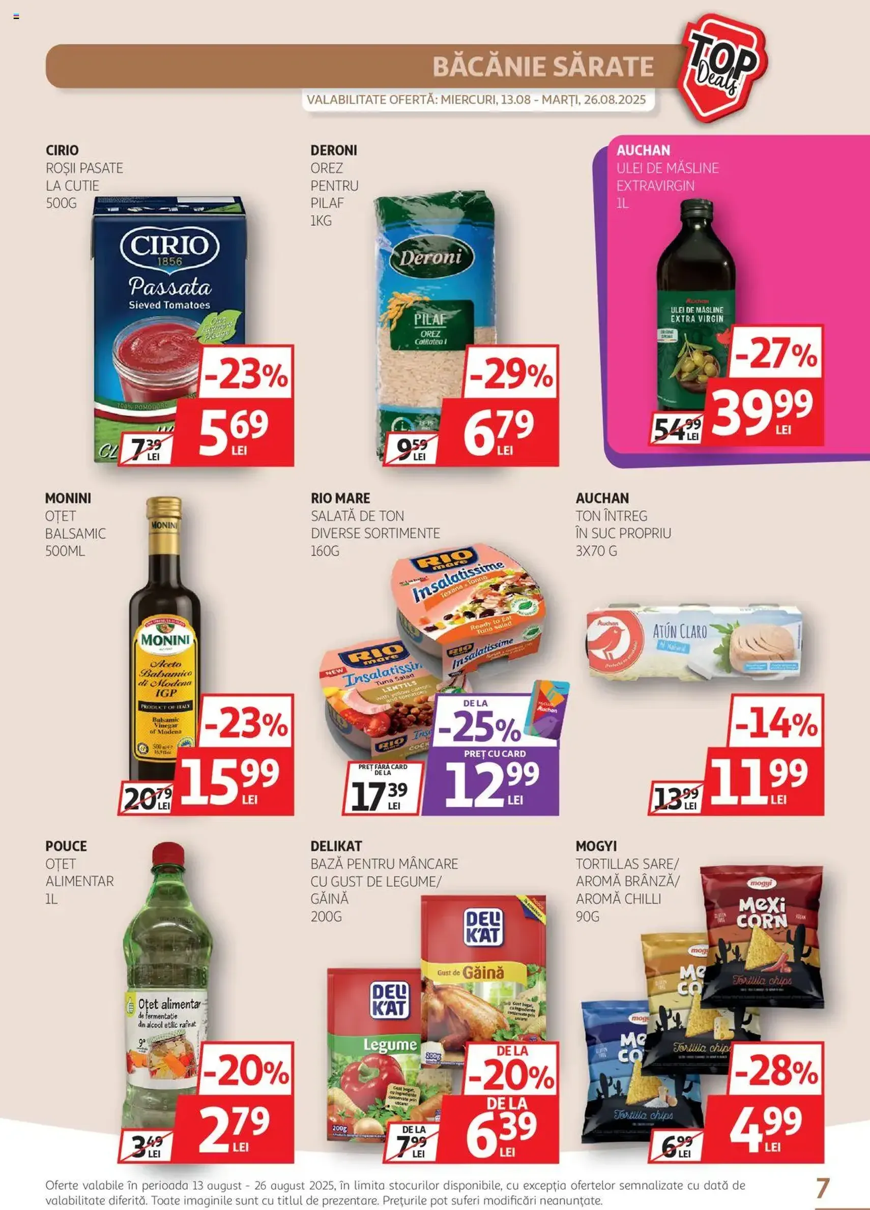 Catalog Auchan - cataloage valabile începând cu 13.08.2025 pagina 7 din 28