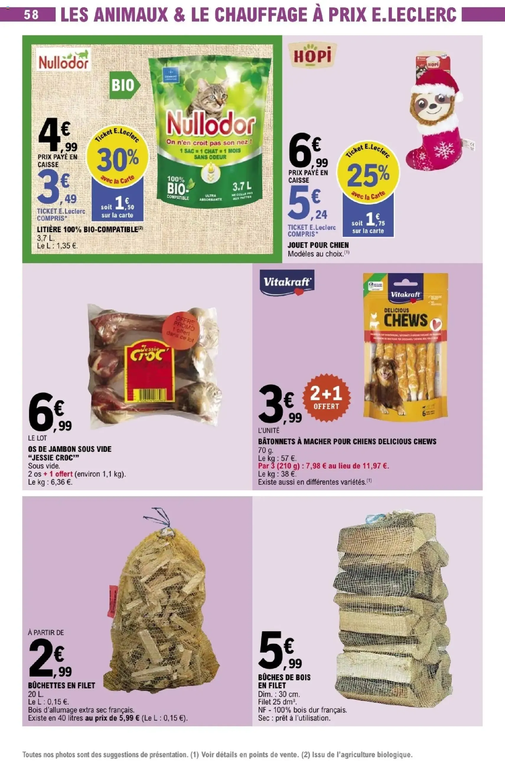 E.Leclerc catalogue semaine 49 - brochure valable à partir du 02/12/2025, page 58 sur 80