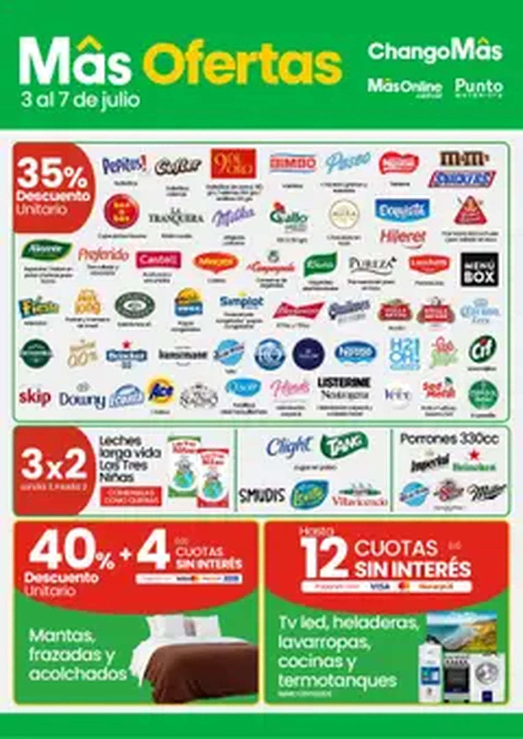 Changomas ofertas - folleto válido desde 03/07/2025 página 1 de 1