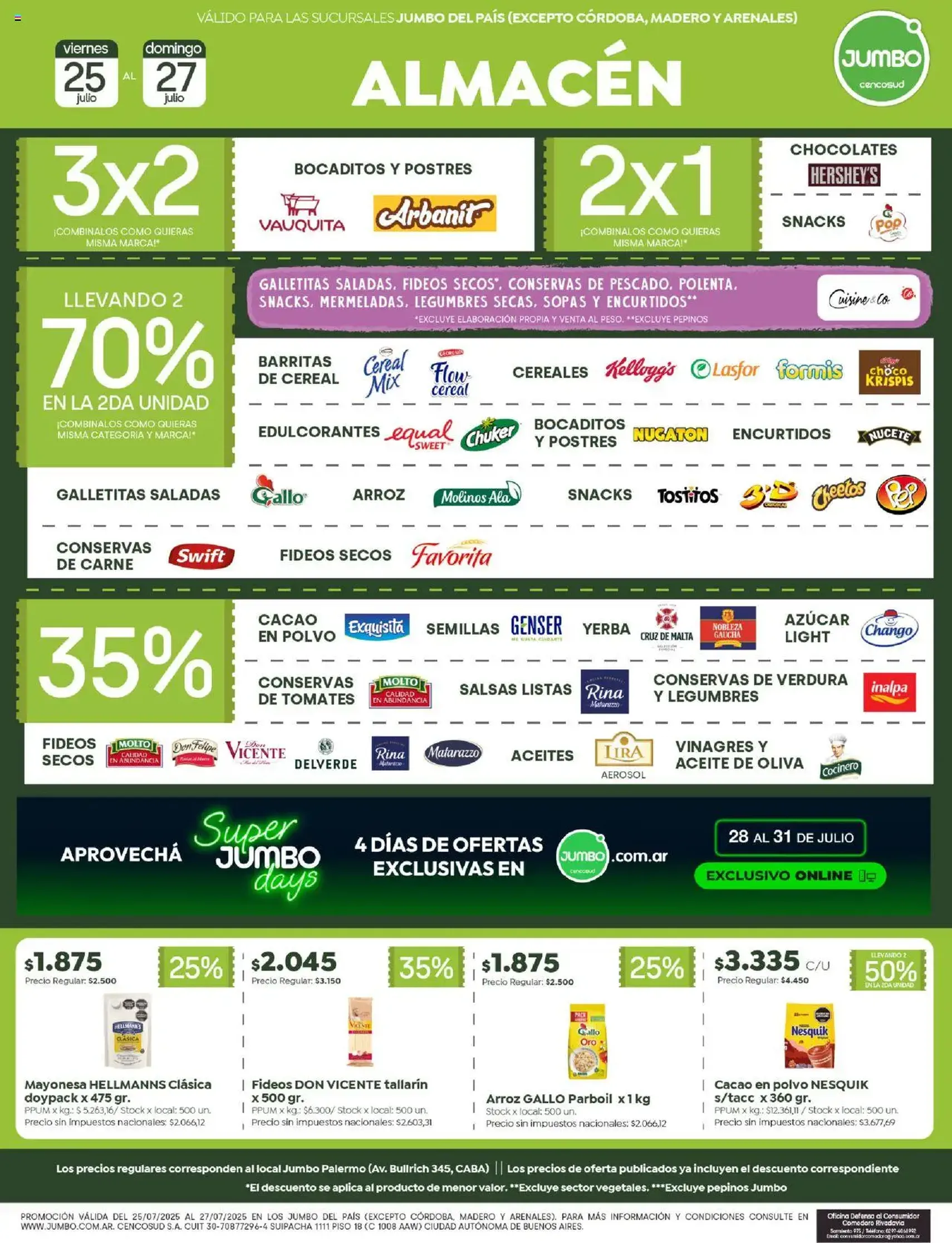 Jumbo ofertas - folleto válido desde 25/07/2025 página 2 de 7