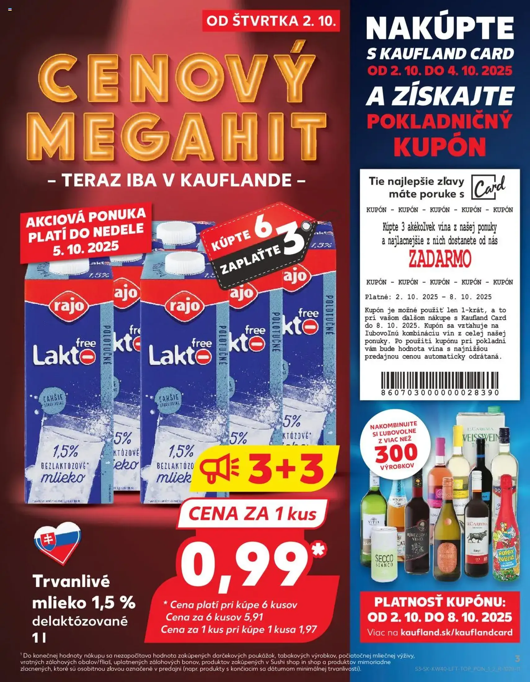 Kaufland Bratislava-Avion - platný leták od 02.10.2025 strana 3 z 78 Kaufland Bratislava-Avion - platný leták od 02.10.2025 strana 3 z 78