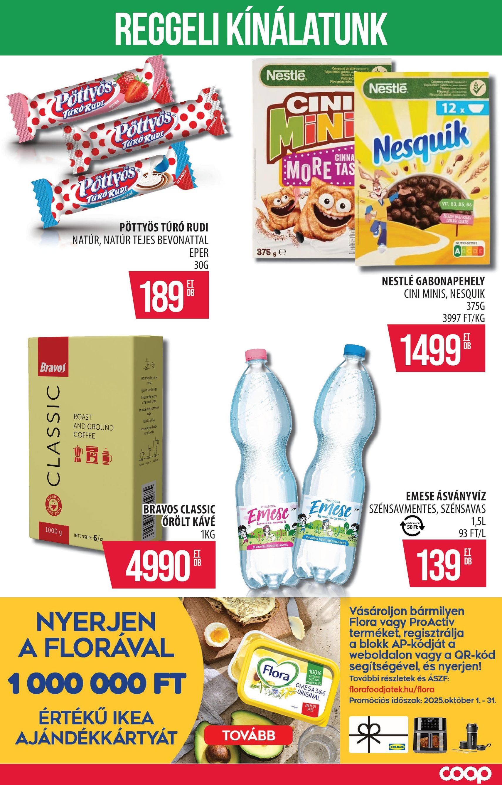 COOP Szolnok Akciós újság - 2025.10.09. érvényes szórólap 10 oldal 15 oldalból