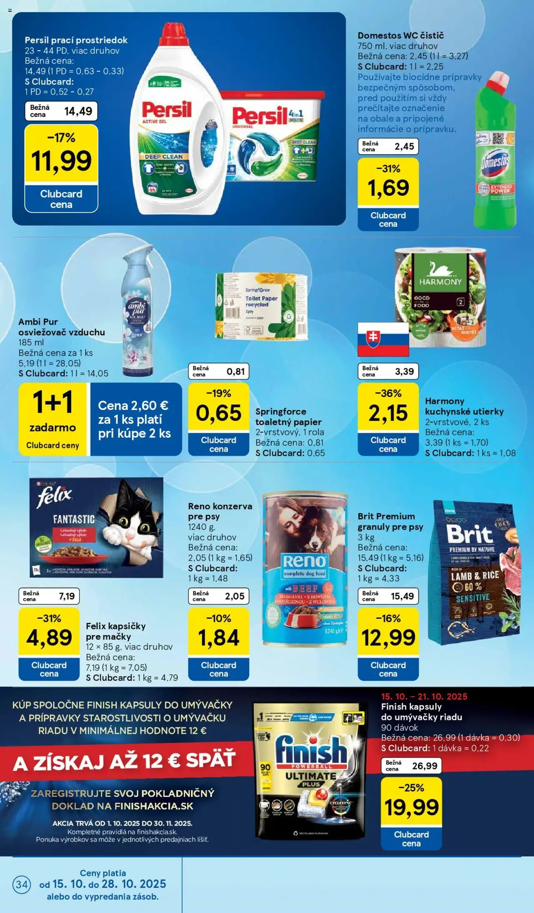 Tesco Hypermarket - leták - platný leták od 15.10.2025 strana 34 z 42