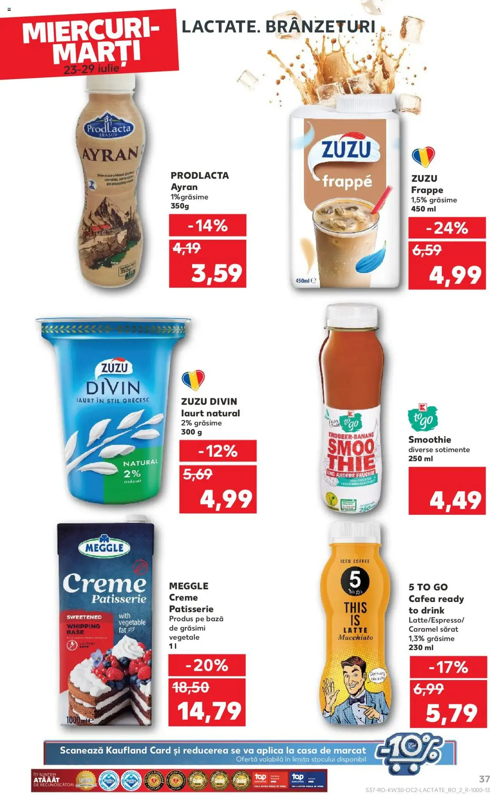 Kaufland RO - București - 2025.07.23. érvényes szórólap 37 oldal 72 oldalból Kaufland RO - București - 2025.07.23. érvényes szórólap 37 oldal 72 oldalból