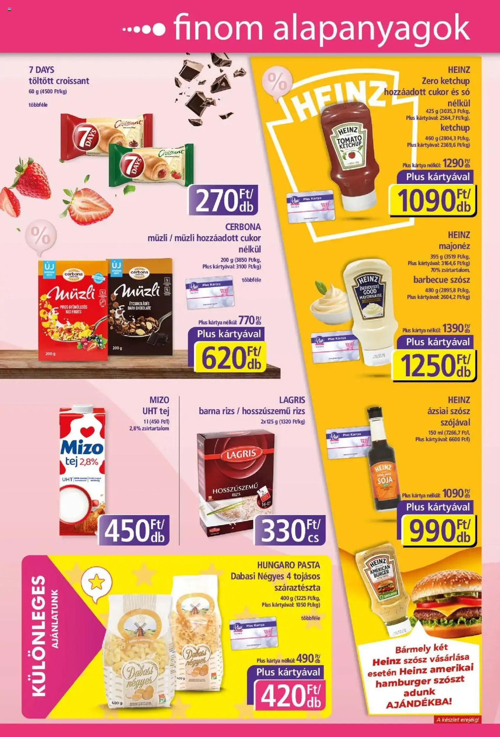 Plus Market Akciós újság - 2025.10.16. érvényes szórólap 6 oldal 12 oldalból Plus Market Akciós újság - 2025.10.16. érvényes szórólap 6 oldal 12 oldalból