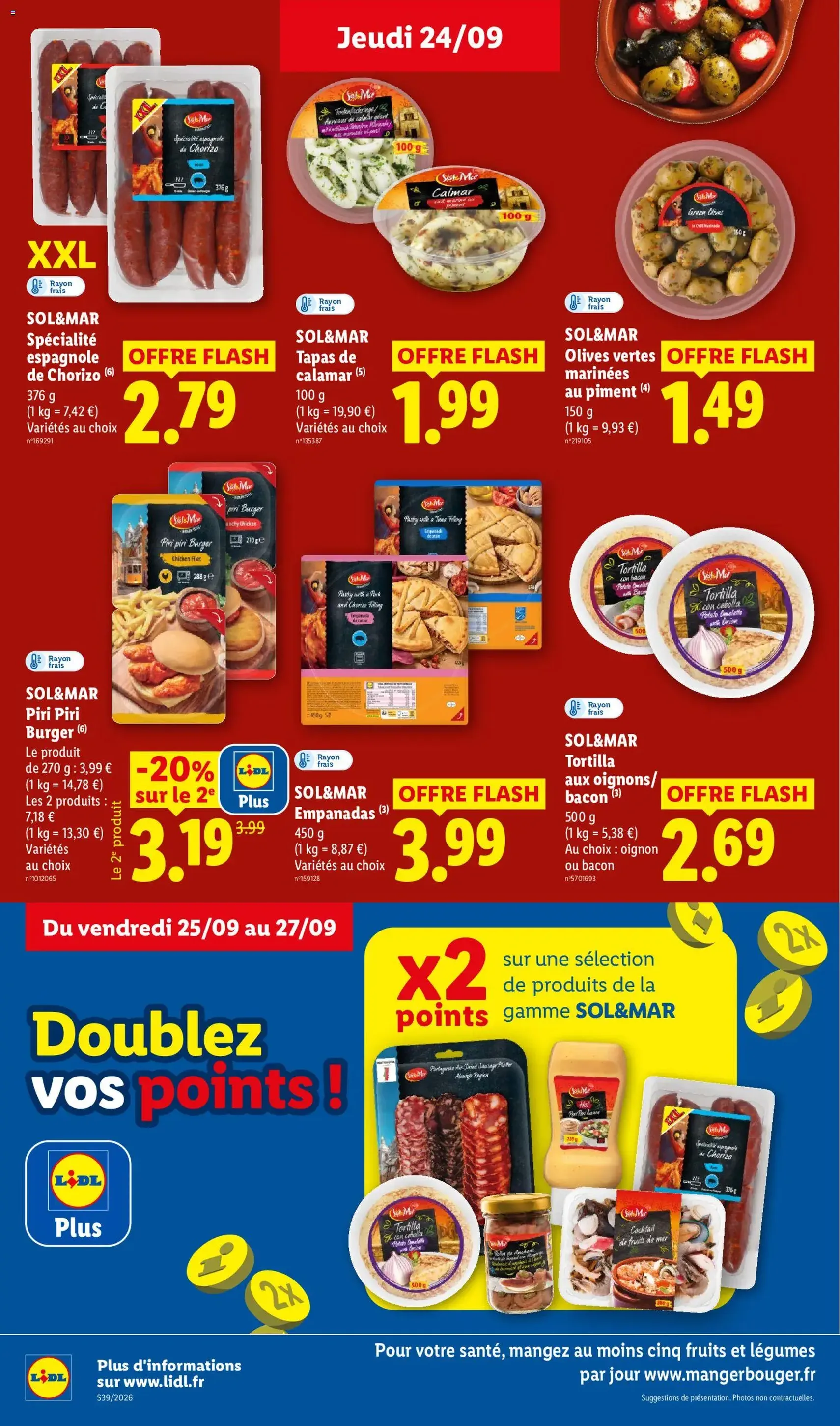 LIDL catalogue - brochure valable à partir du 24/09/2026, page 22 sur 62