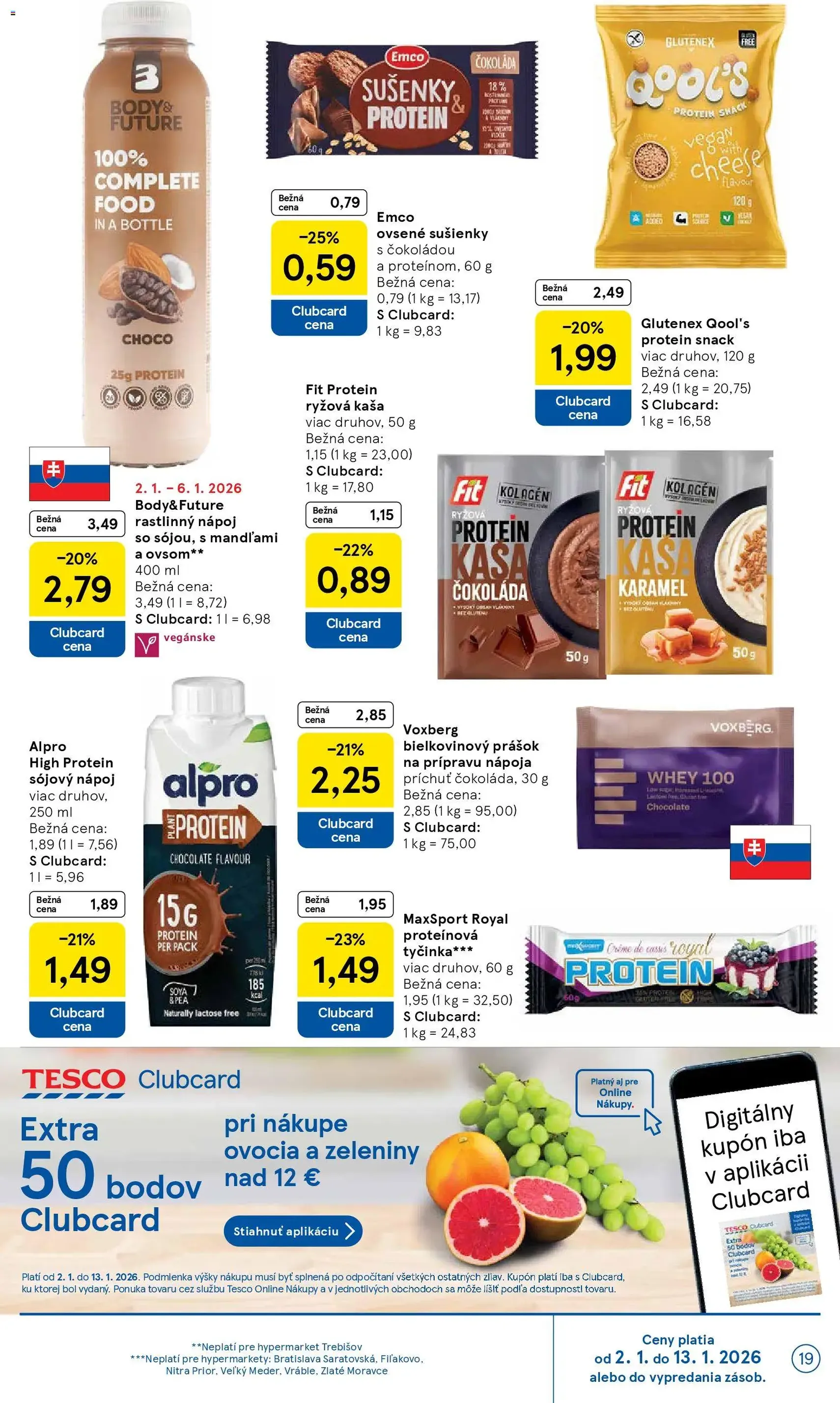 Tesco Hypermarket - leták - platný leták od 02.01.2026 strana 19 z 32