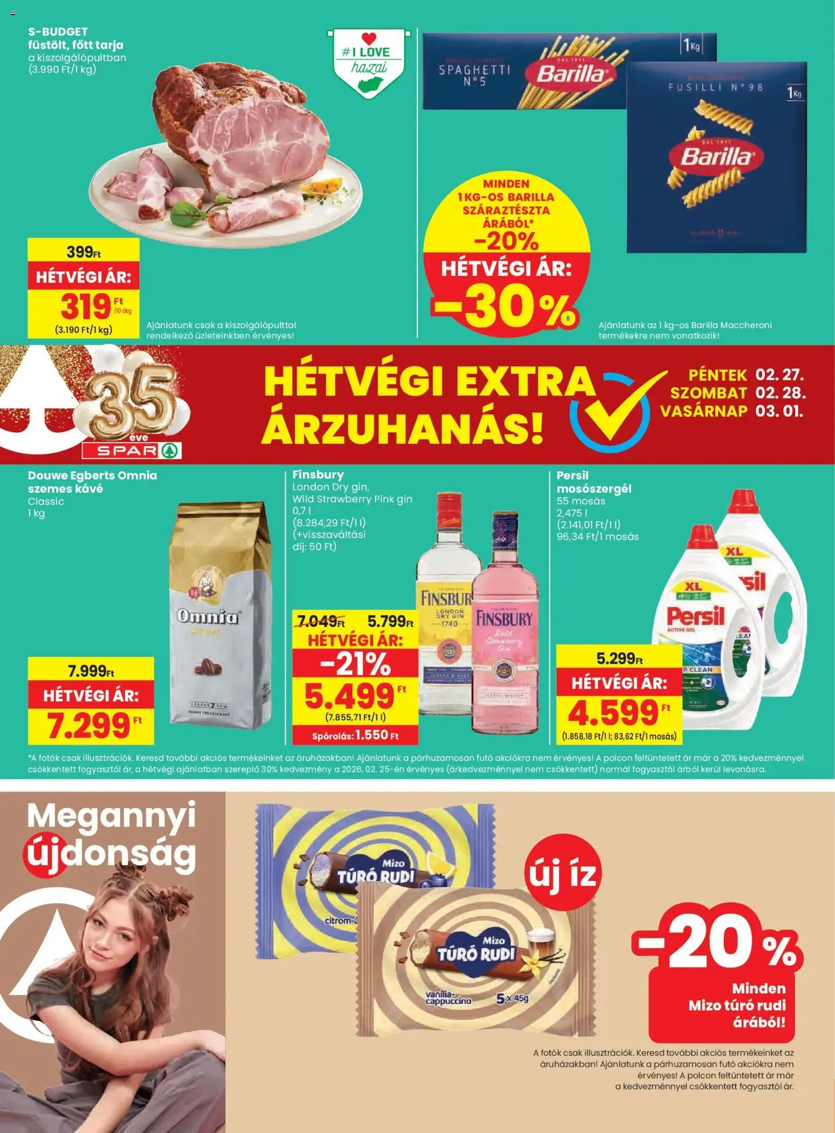 Spar Akciós újság - 2026.02.26. érvényes szórólap 20 oldal 20 oldalból