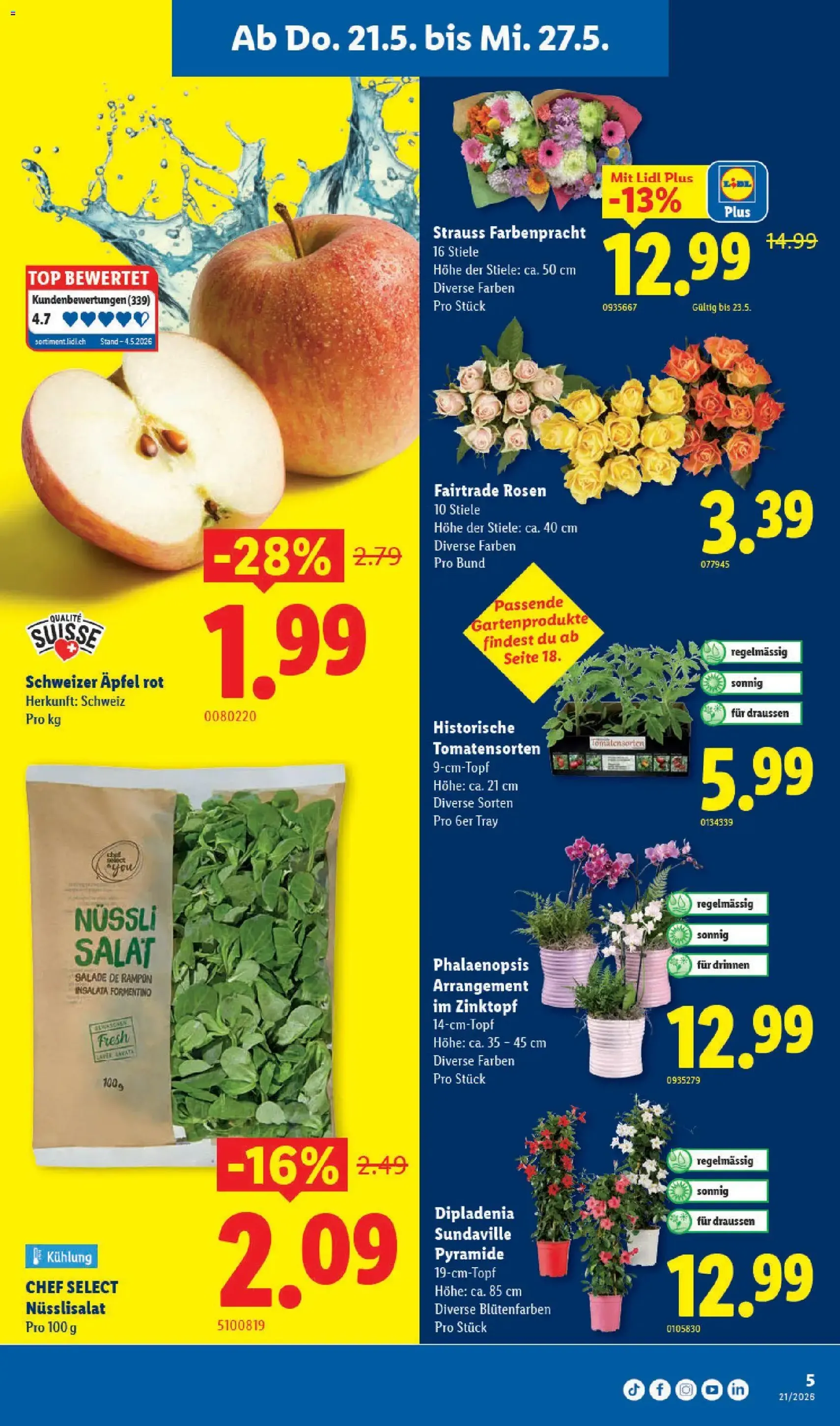 Lidl aktionen - Gültiger Prospekt ab 21.05.2026, Seite 5 von insgesamt 32