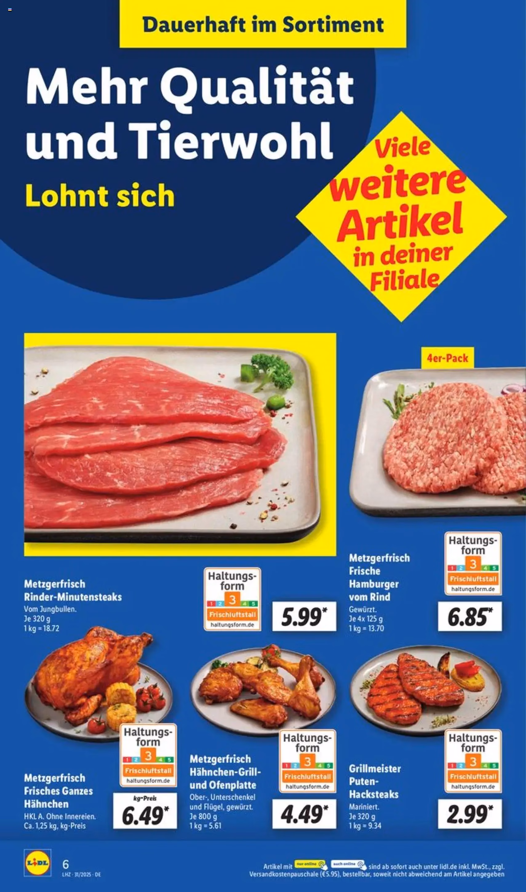 Lidl Prospekt - Gültiger Prospekt ab 28.07.2025, Seite 8 von insgesamt 62 Lidl Prospekt - Gültiger Prospekt ab 28.07.2025, Seite 8 von insgesamt 62