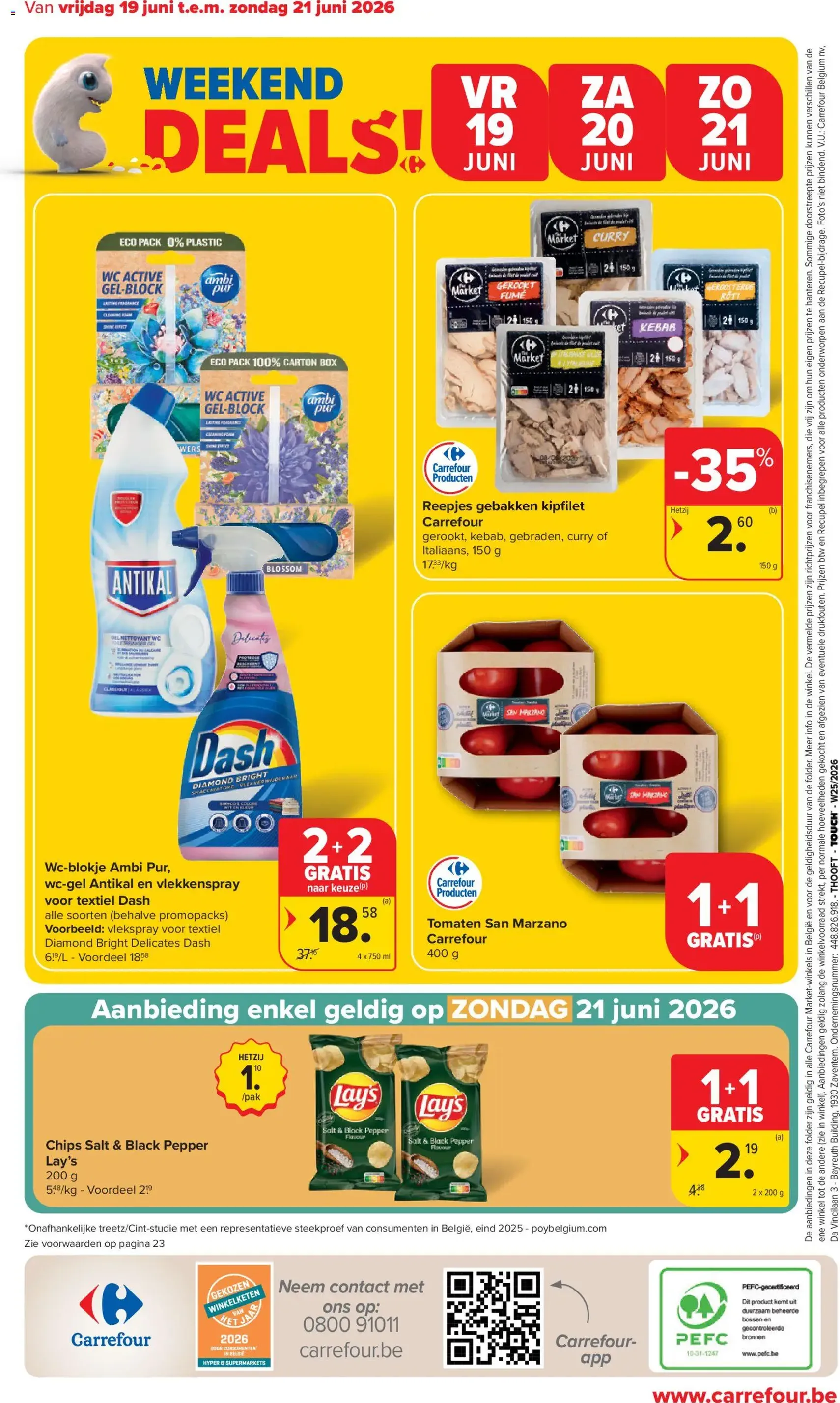Carrefour market Folder week 25 - geldige folder vanaf 17/06/2026 pagina 24 van 24