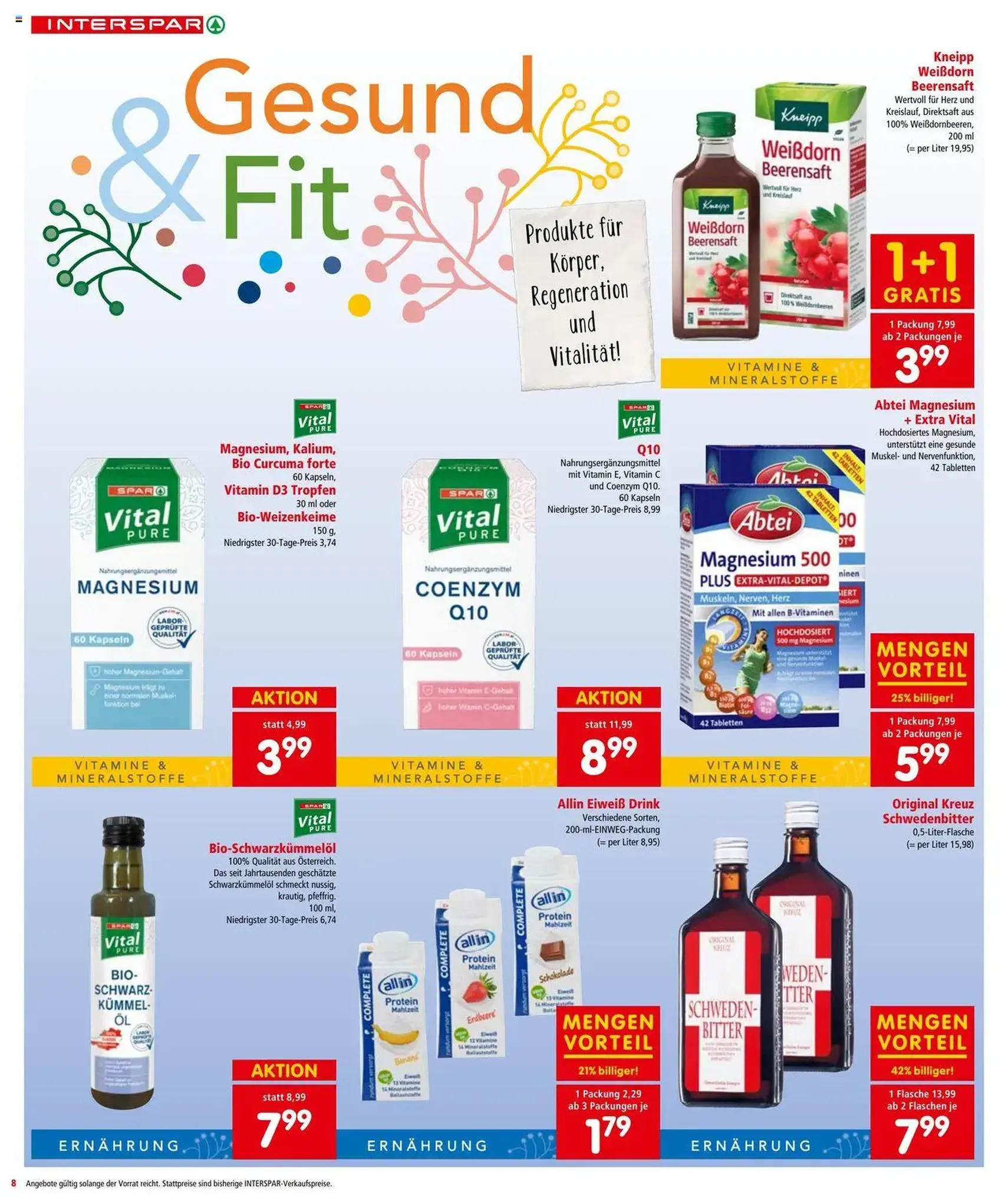 Interspar Flugblatt - Gültiger Prospekt ab 18.09.2025, Seite 8 von insgesamt 16