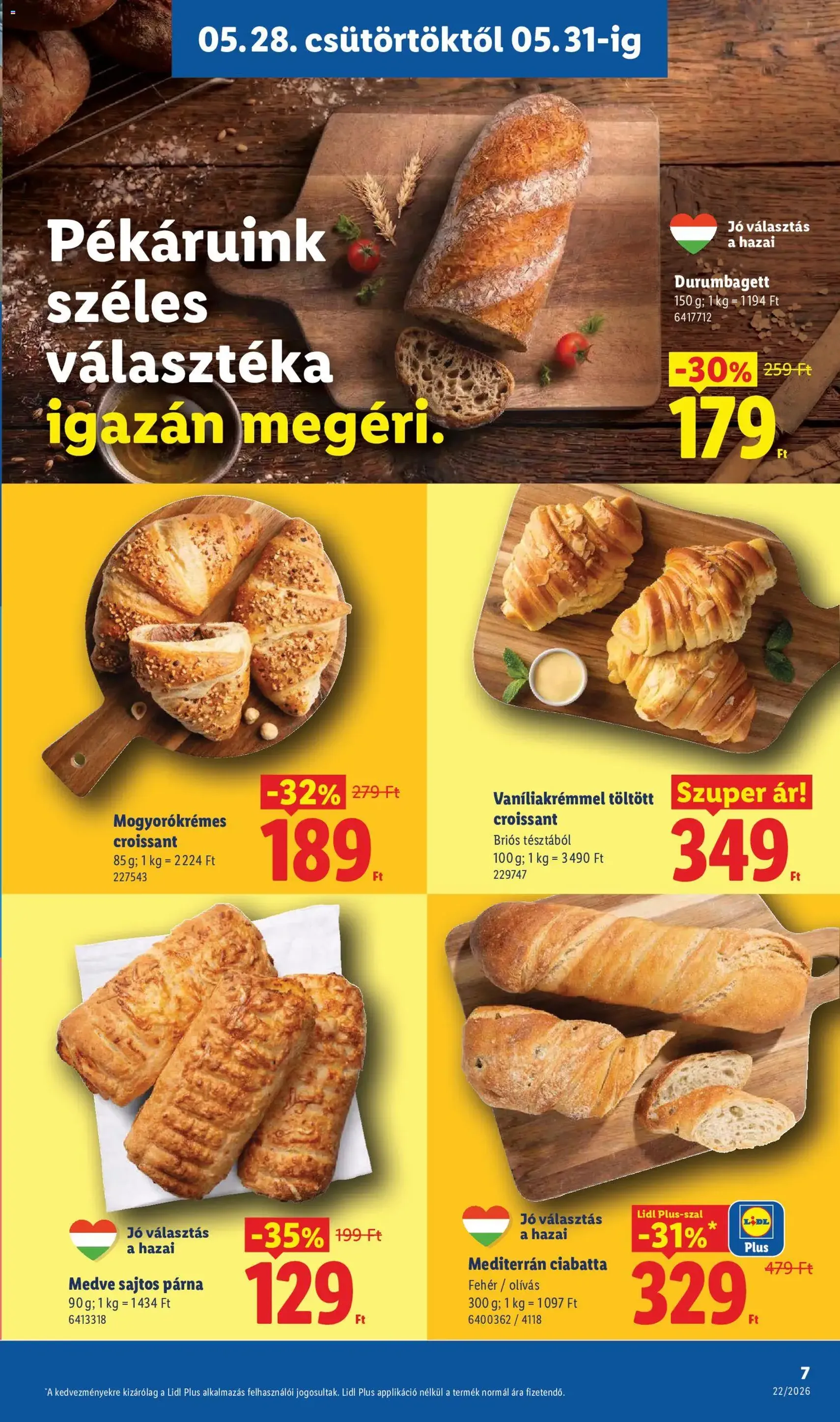 Lidl akciós újság - 2026.05.28. érvényes szórólap 7 oldal 74 oldalból