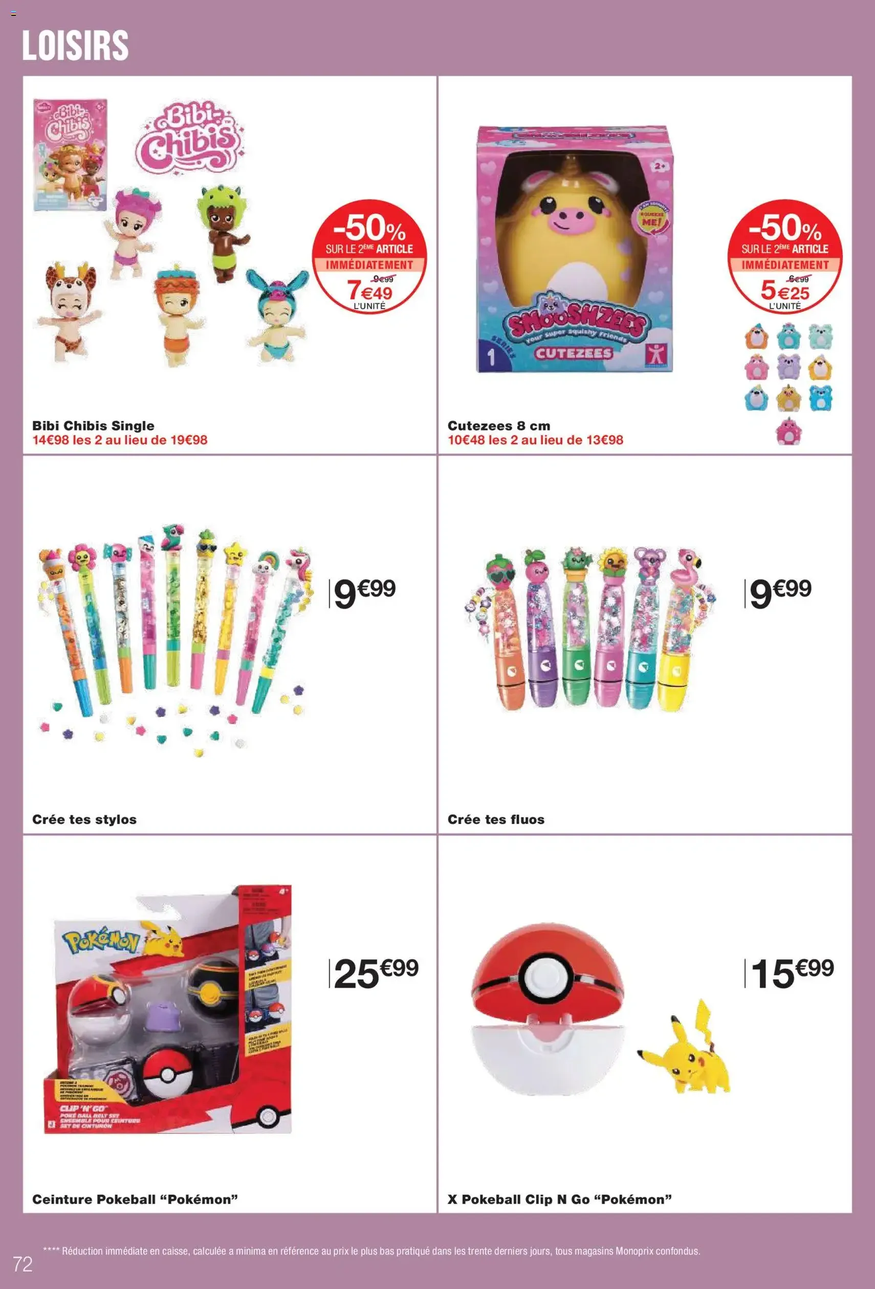 Monoprix catalogue - brochure valable à partir du 19/05/2026, page 72 sur 75