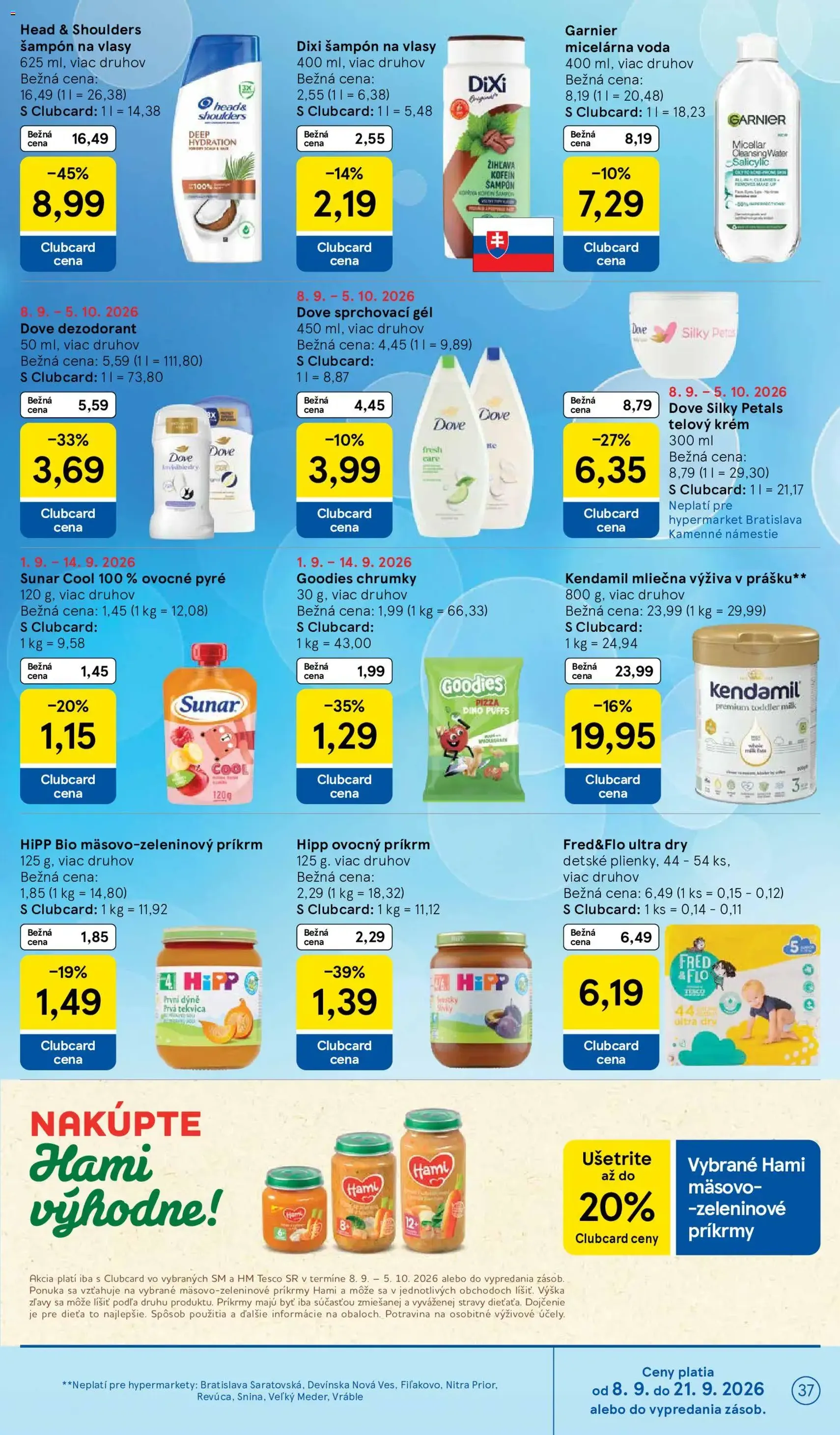 Tesco Hypermarket - leták - platný leták od 09.09.2026 strana 37 z 46