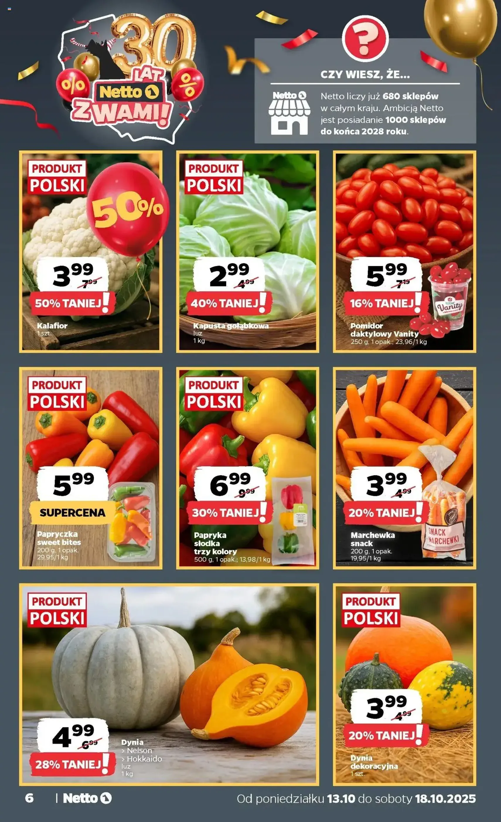 Netto gazetka - Spożywcza - ważny gazetka od 13.10.2025 strona 6 z 33 Netto gazetka - Spożywcza - ważny gazetka od 13.10.2025 strona 6 z 33