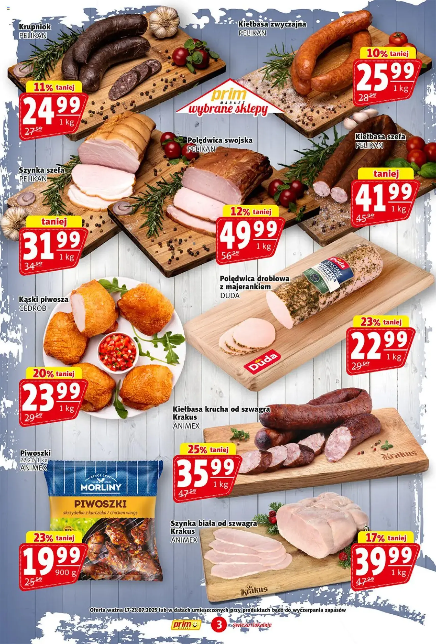 Prim Market Gazetka - ważny gazetka od 17.07.2025 strona 3 z 16 Prim Market Gazetka - ważny gazetka od 17.07.2025 strona 3 z 16