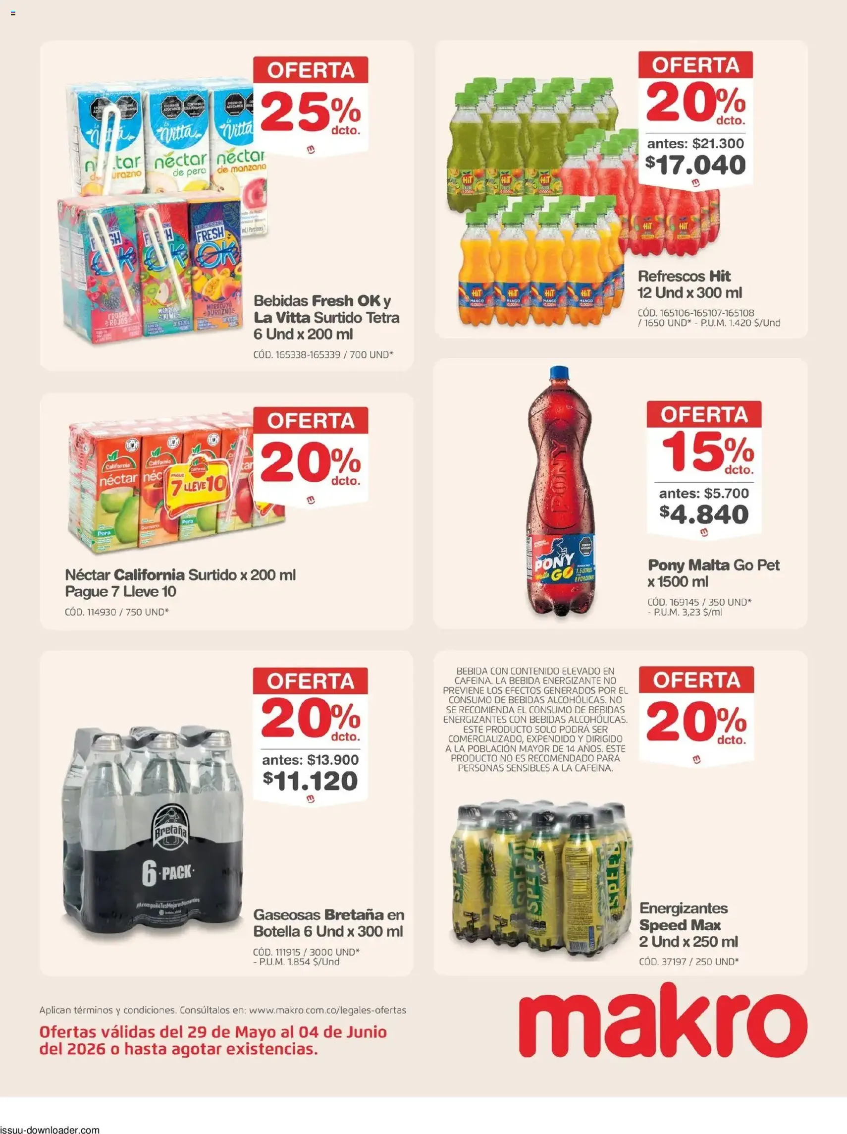 Makro catálogo - folleto válido desde 29/05/2026 página 18 de 28