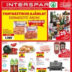 Interspar Akciós újság - szórólap előnézete érvényes 2025.07.24. -tól