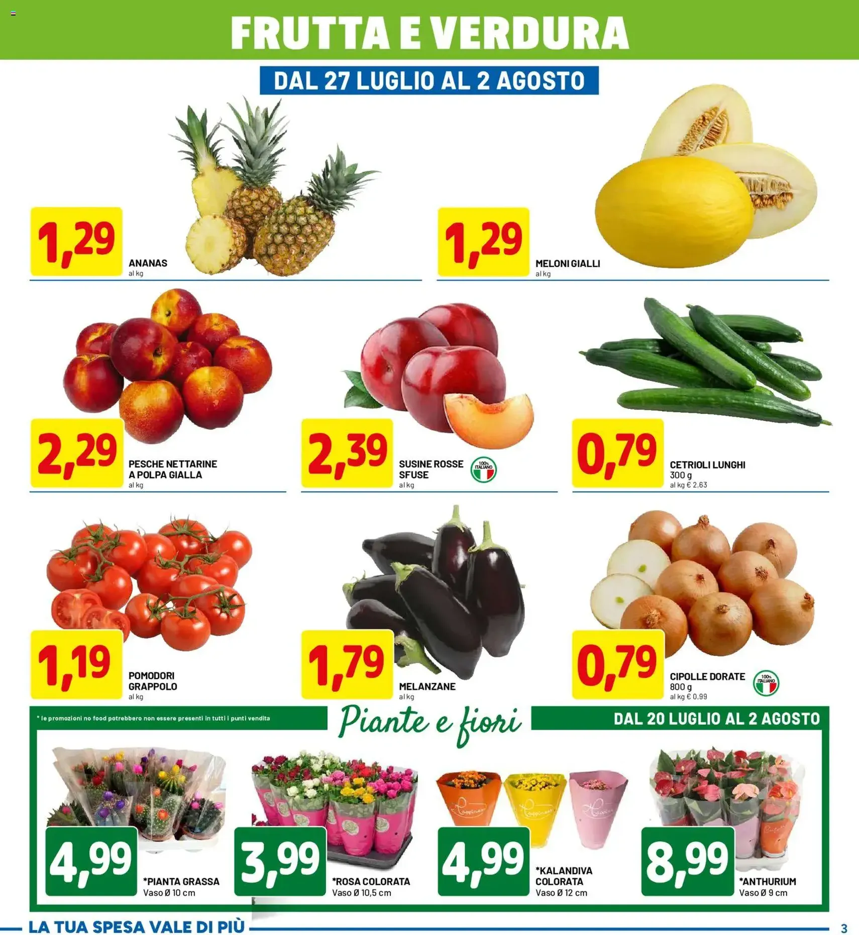 D Più volantino - volantino valido dal 20/07/2026 pagina 3 di 16