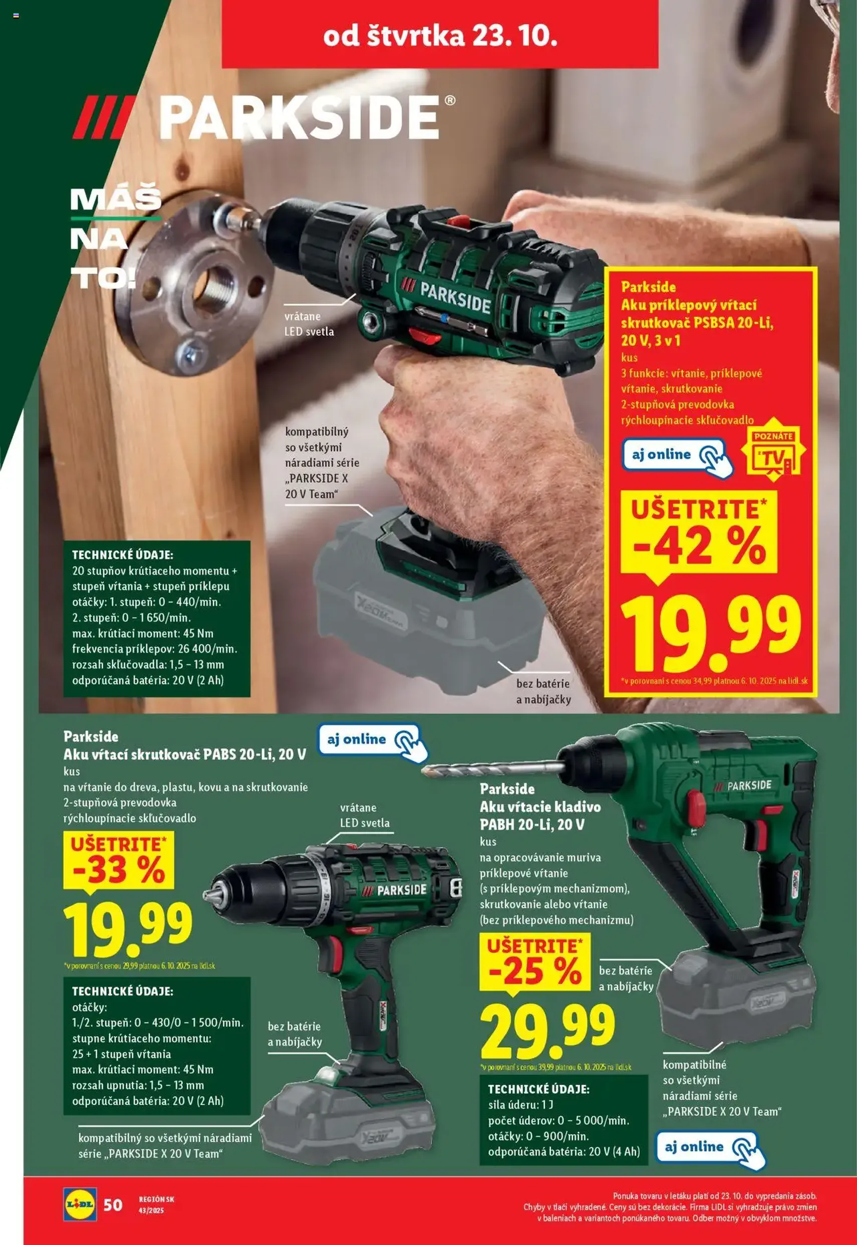 Lidl leták - platný leták od 20.10.2025 strana 88 z 102 Lidl leták - platný leták od 20.10.2025 strana 88 z 102