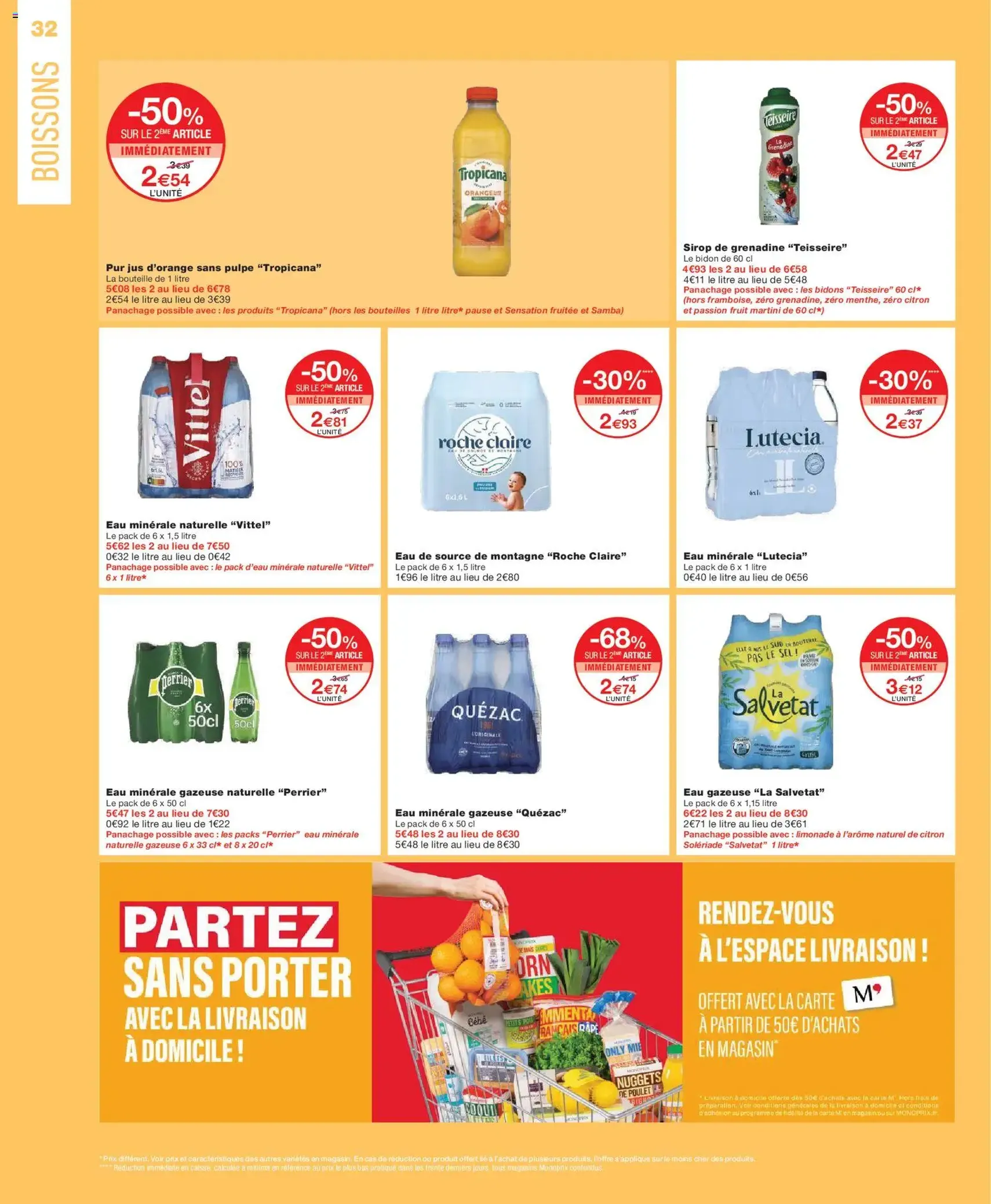 Monoprix catalogue - brochure valable à partir du 03/03/2026, page 32 sur 68
