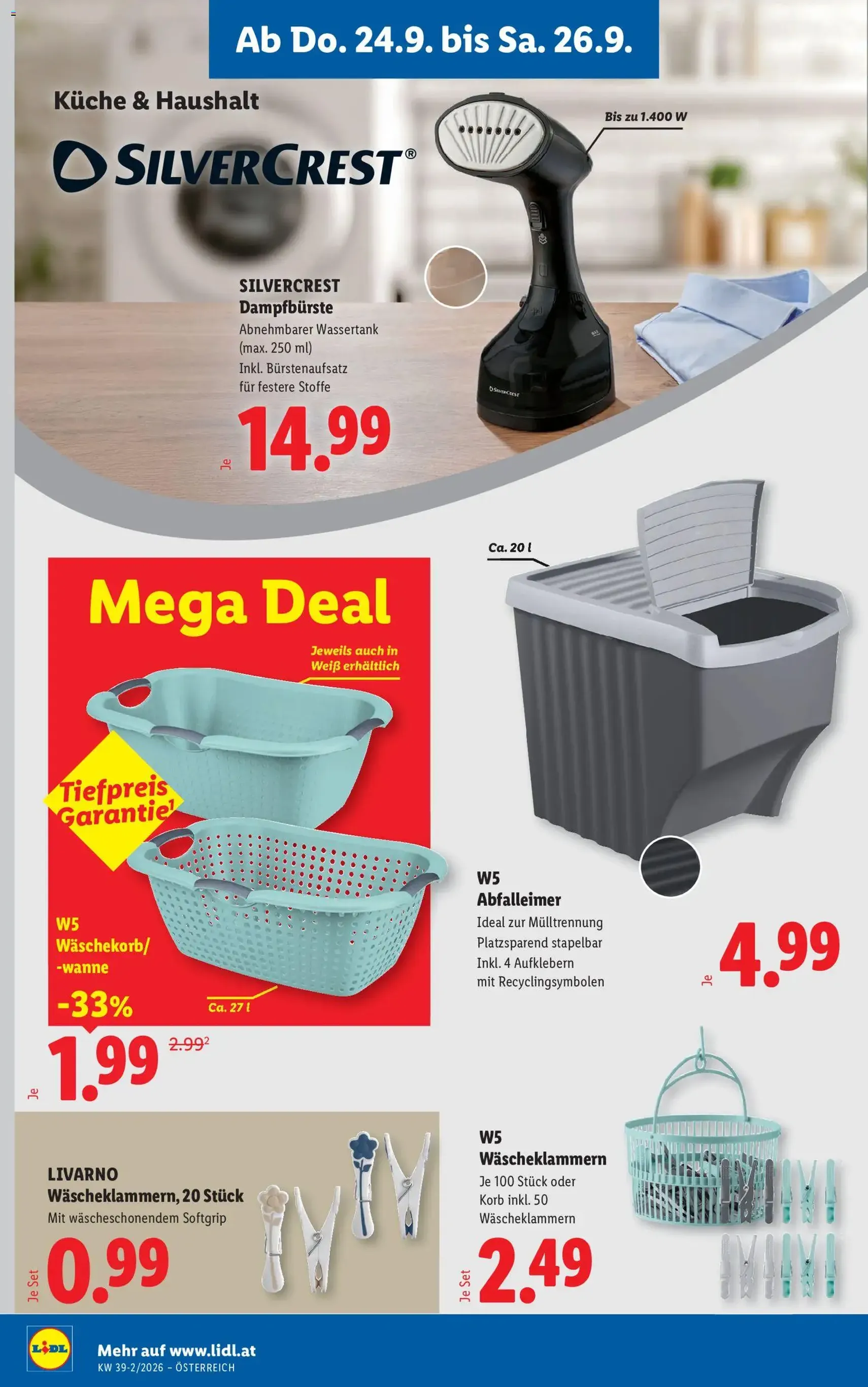 Lidl - Flugblatt - Gültiger Prospekt ab 24.09.2026, Seite 22 von insgesamt 55
