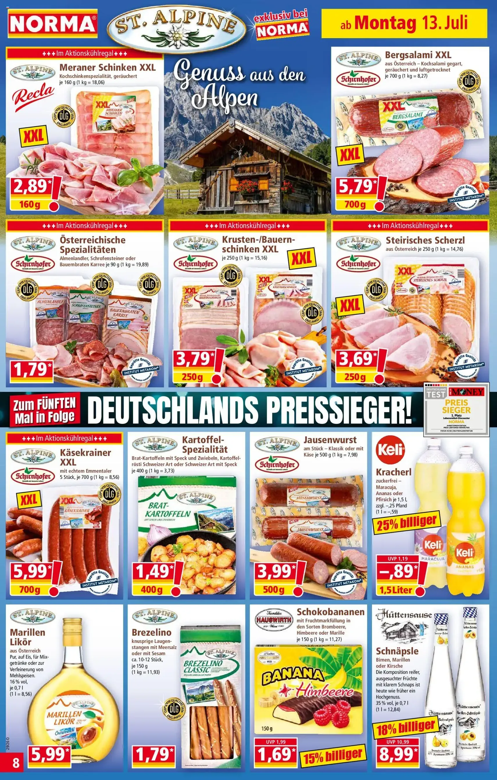 Norma Prospekt - Gültiger Prospekt ab 13.07.2026, Seite 8 von insgesamt 18