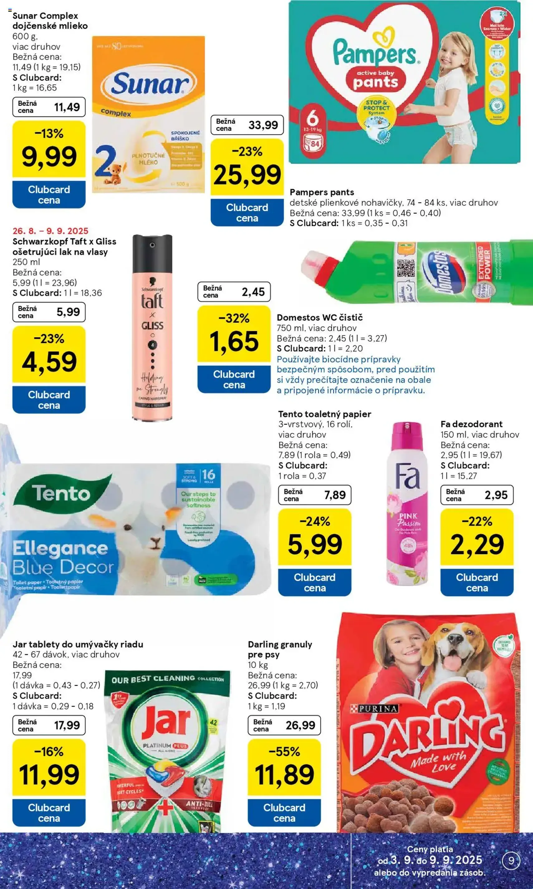 Tesco Hypermarket - leták - platný leták od 03.09.2025 strana 9 z 33 Tesco Hypermarket - leták - platný leták od 03.09.2025 strana 9 z 33