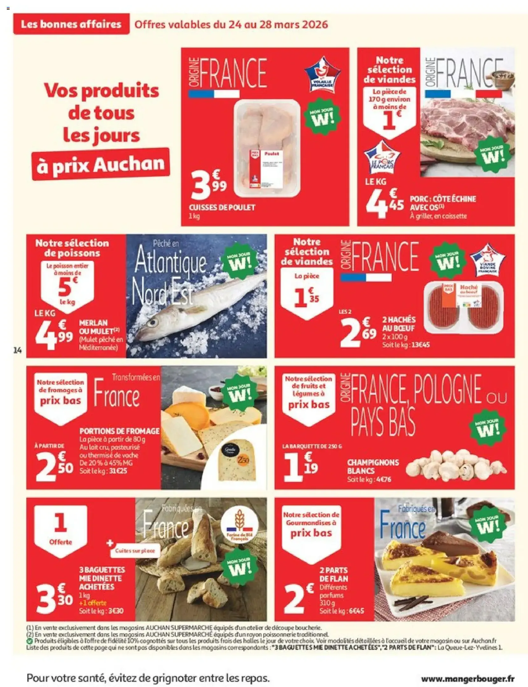 Auchan prospectus - brochure valable à partir du 24/03/2026, page 14 sur 36