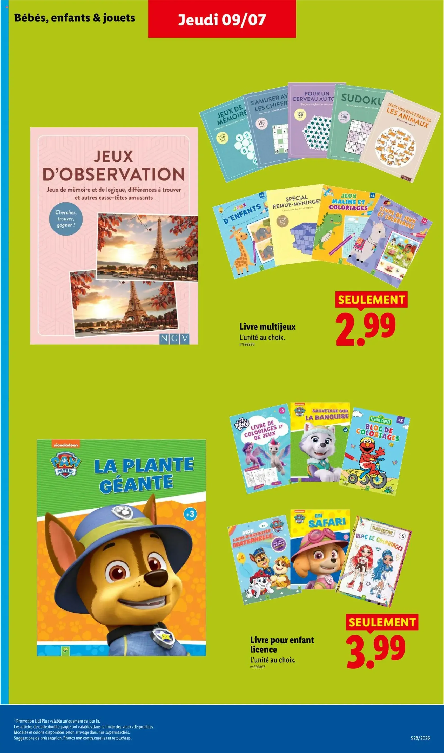 LIDL catalogue - brochure valable à partir du 09/07/2026, page 43 sur 68